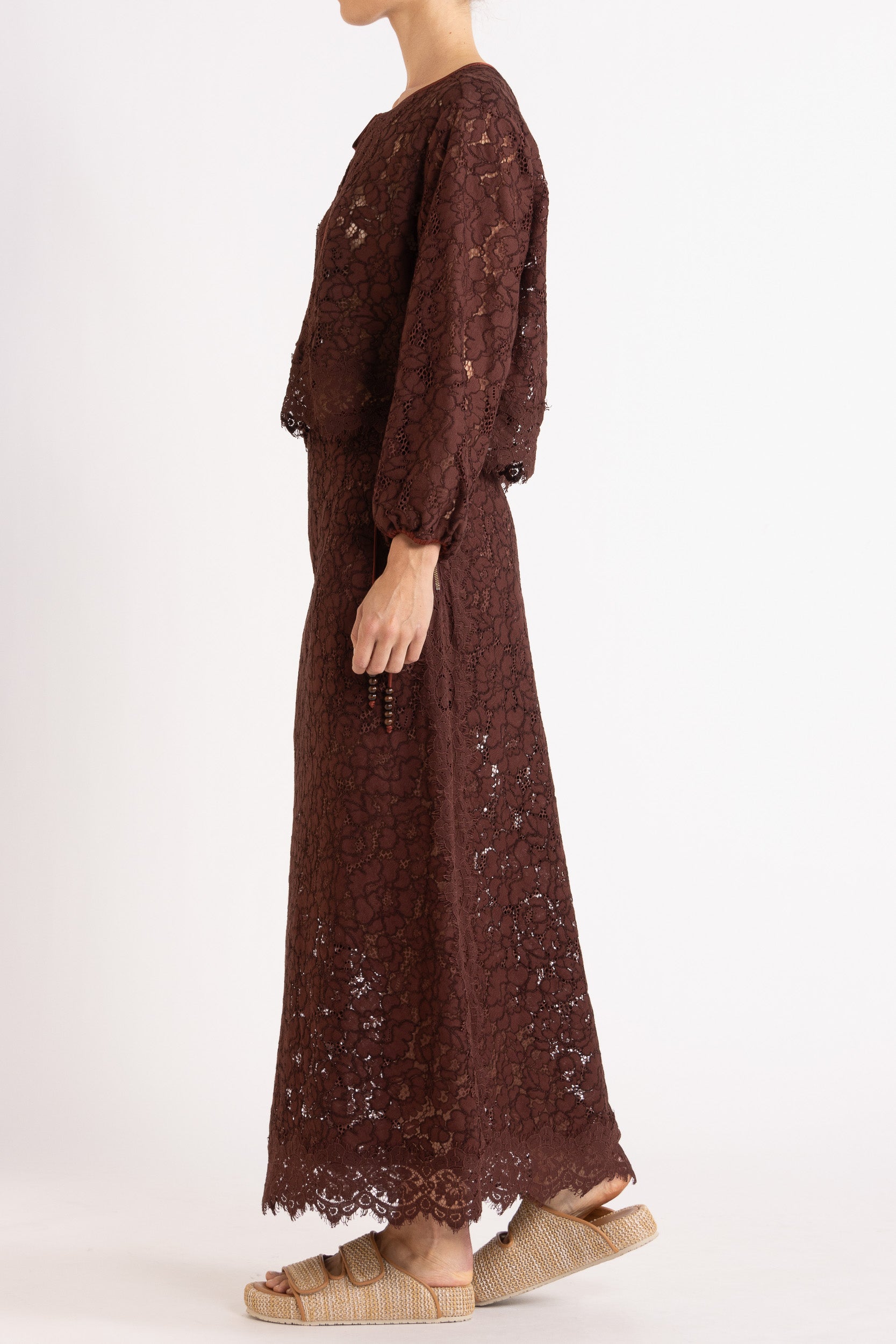 Tilly Lace Long Sleeve Top