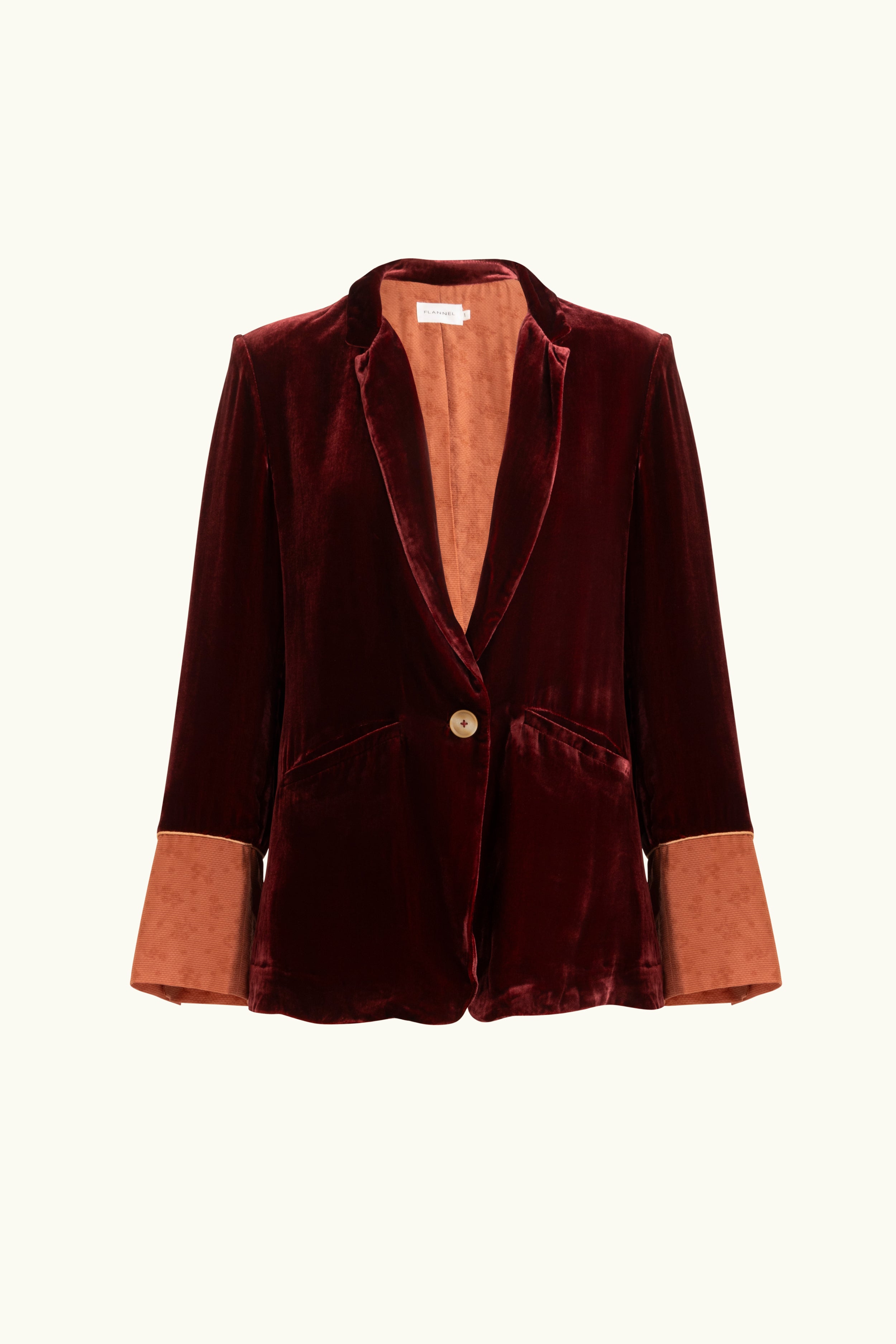 Deme Velvet Satin Jacket