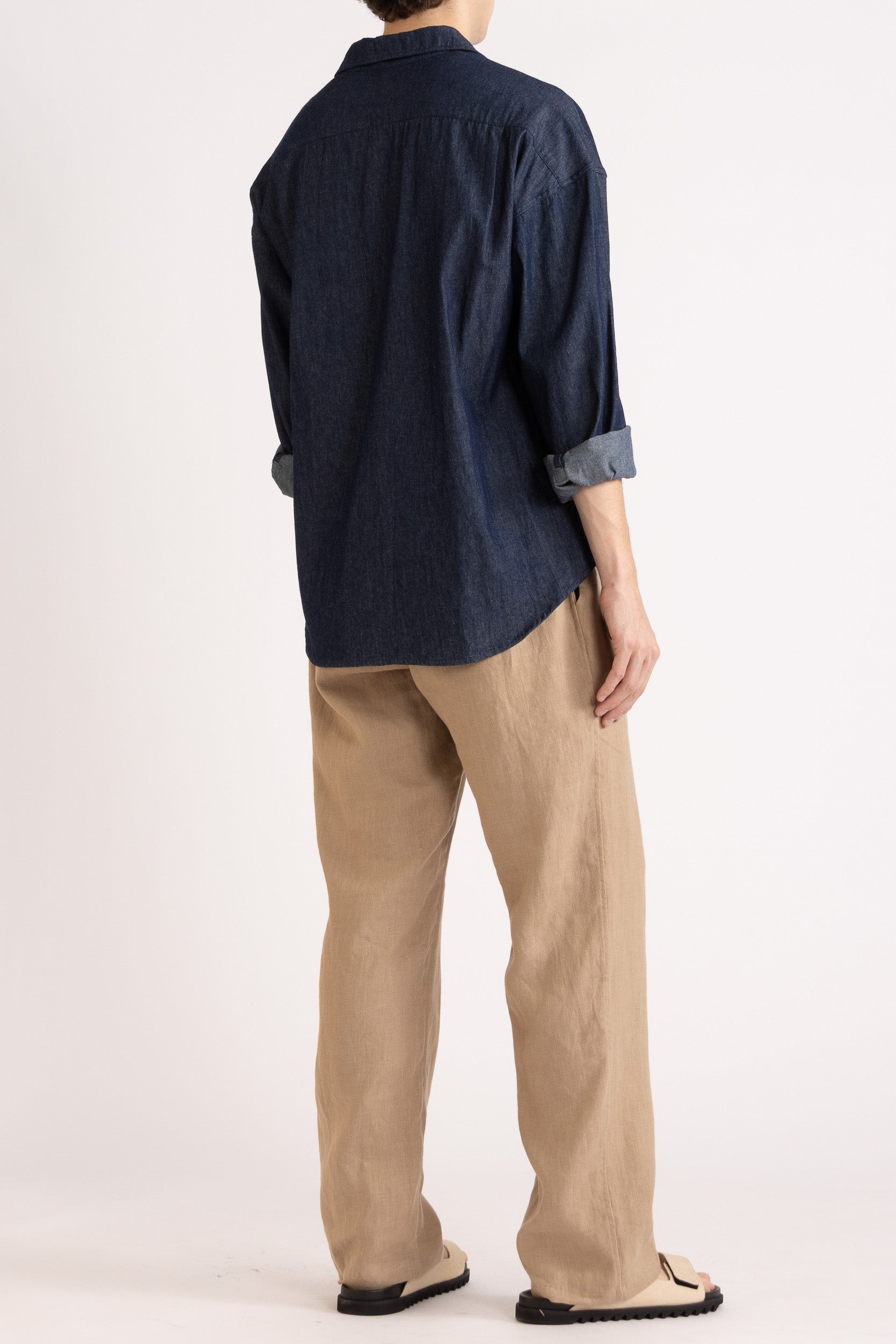 Toby Linen Drawstring Pant
