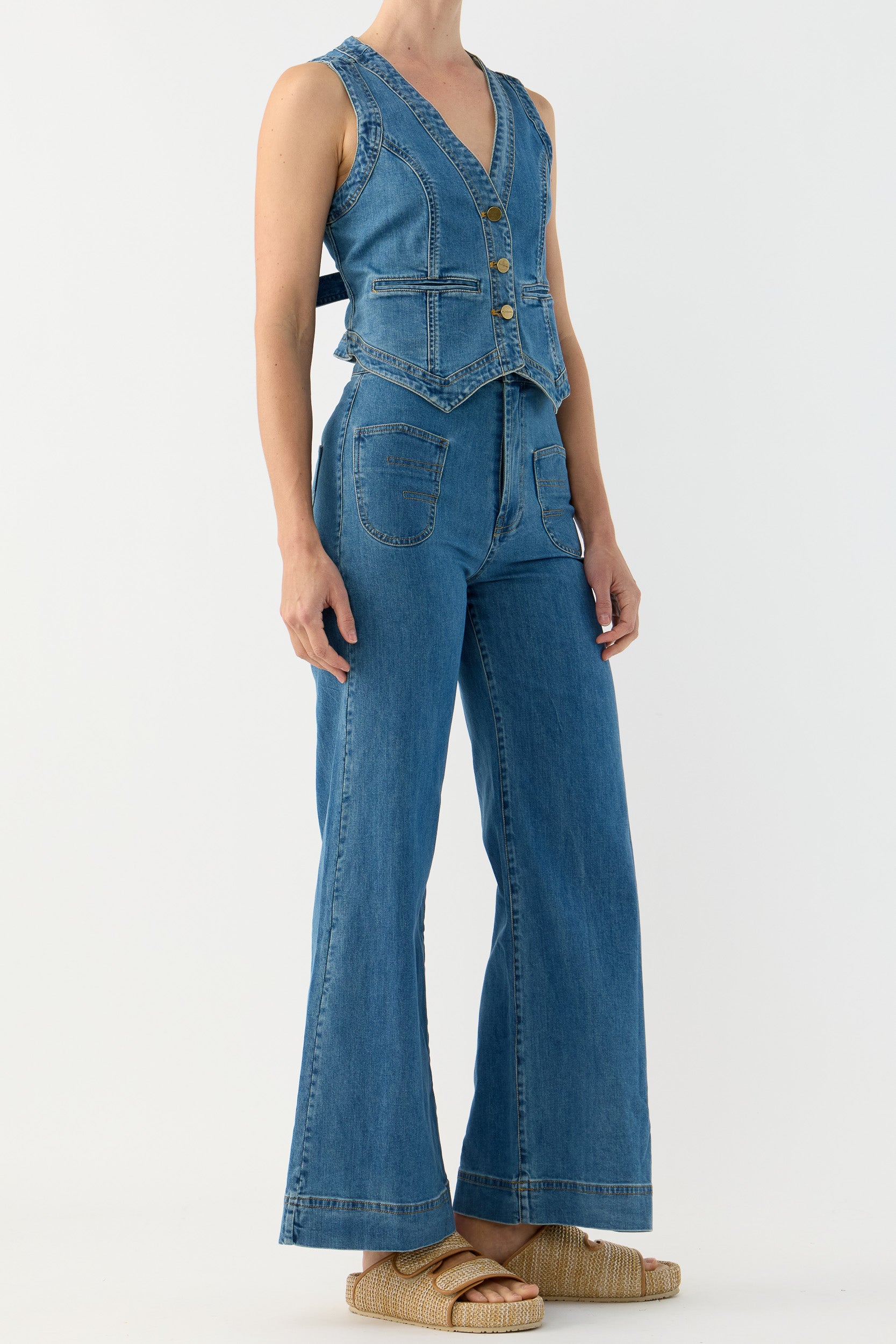 Raven Stretch Denim Jean