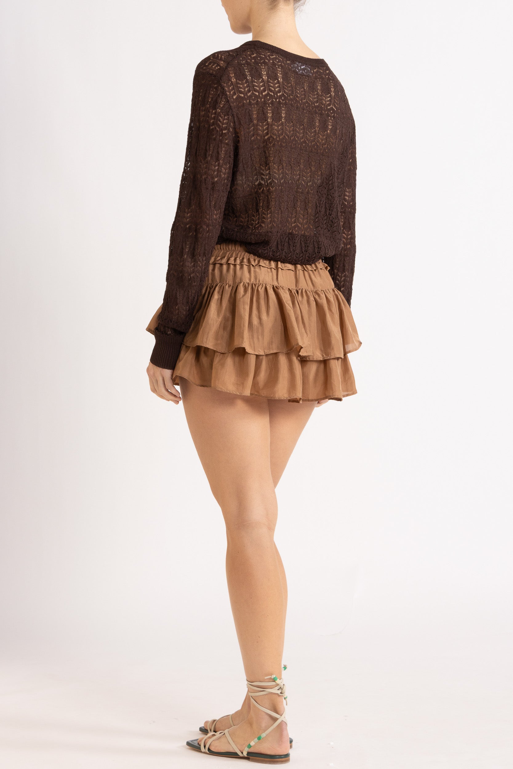 Bailey Pointelle Knit Sweater