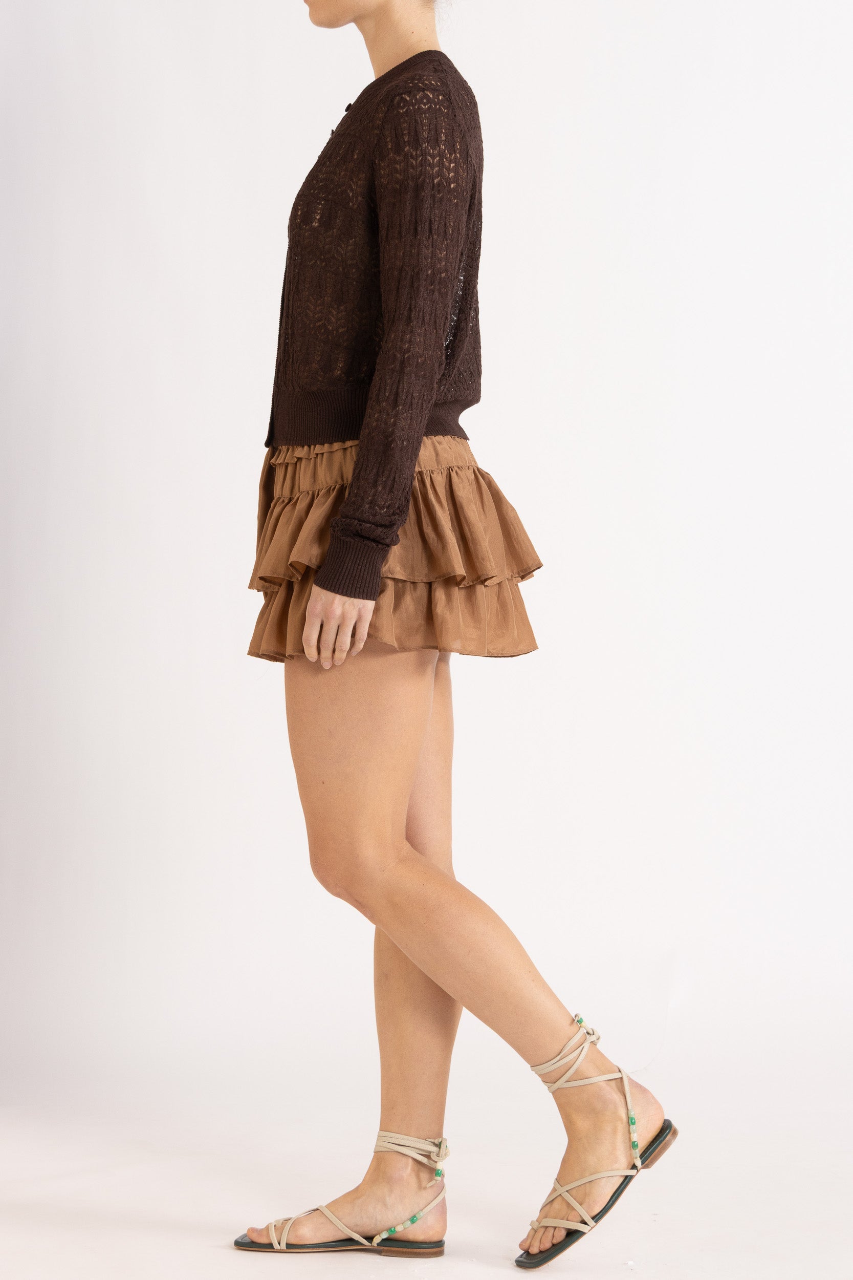Bailey Pointelle Knit Cardigan