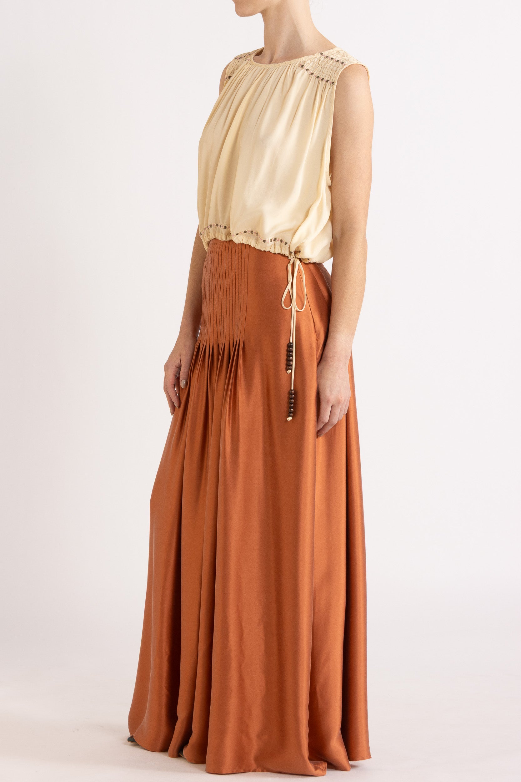 Essential Silk Maxi Skirt