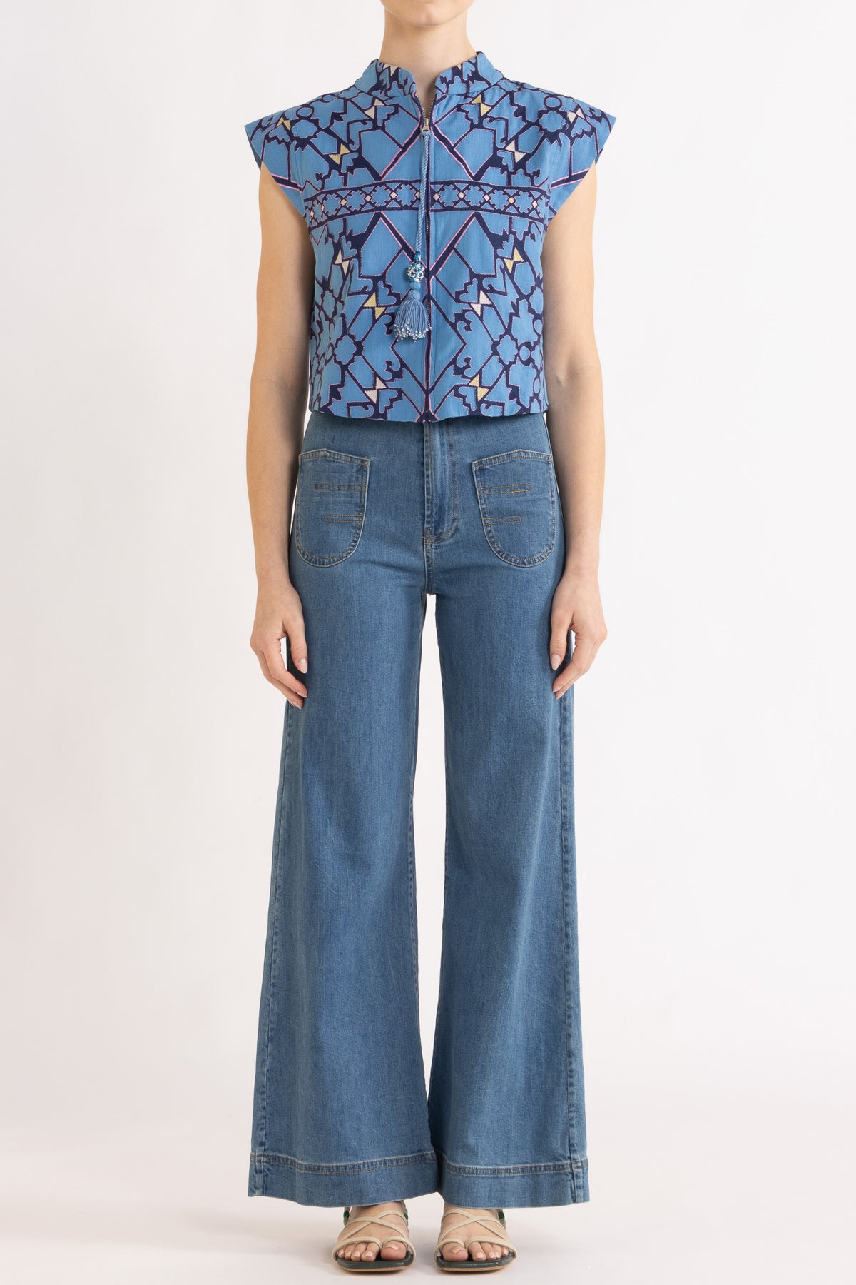 Jericho Embroidered Vest