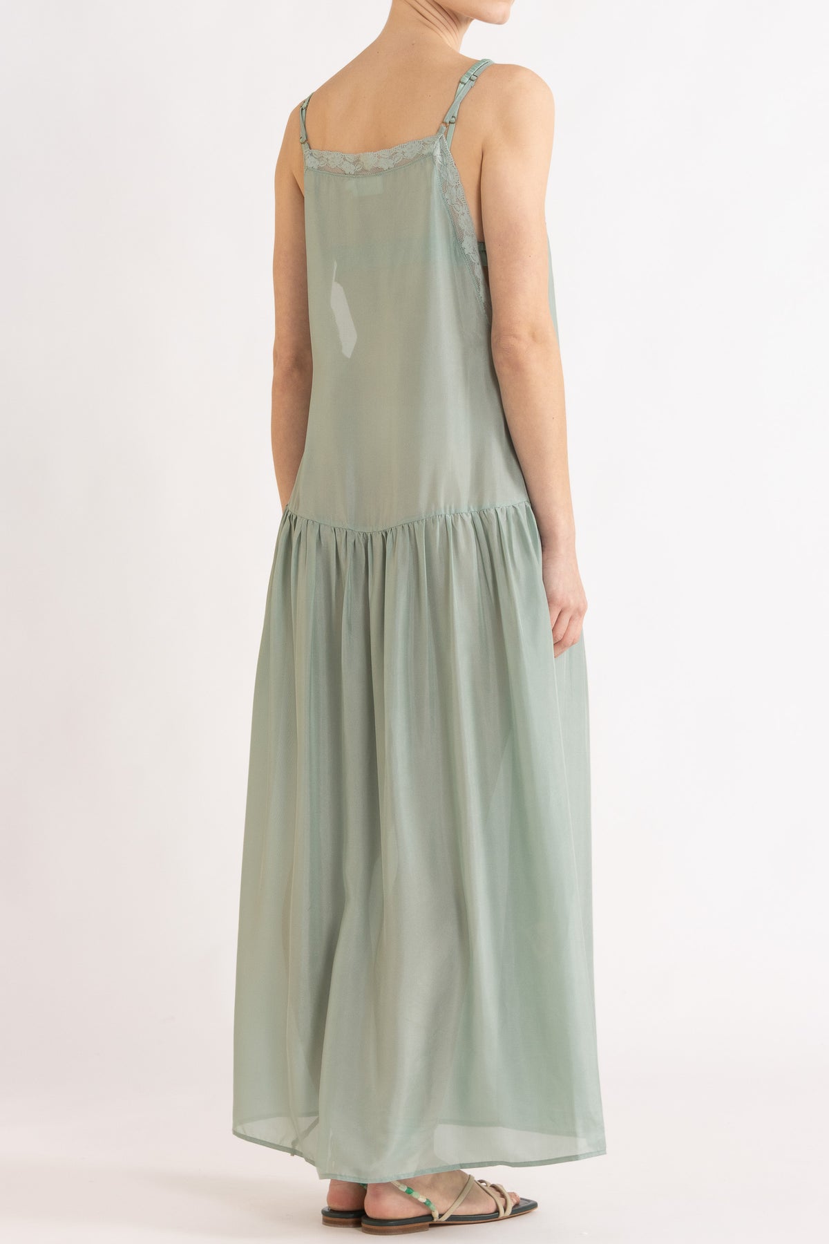 Eli Silk Habotai Dress