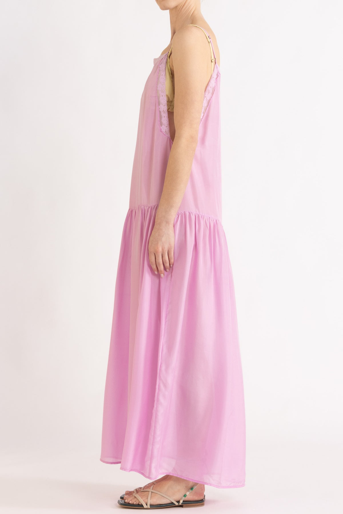 Eli Silk Habotai Dress