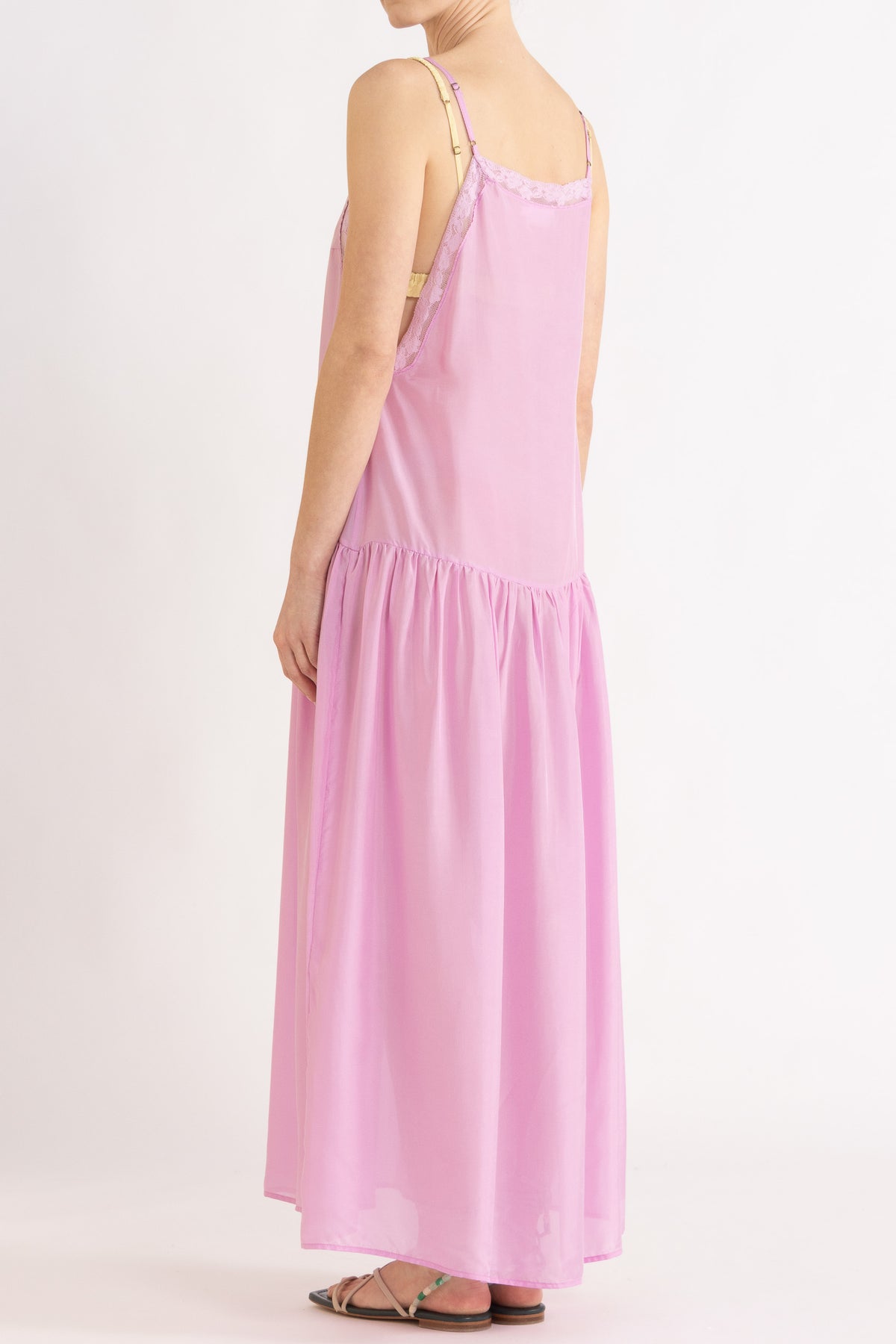 Eli Silk Habotai Dress