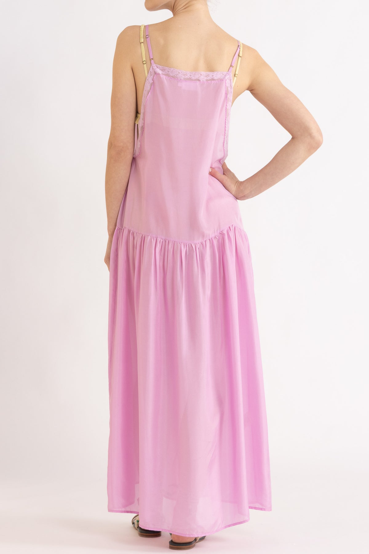 Eli Silk Habotai Dress