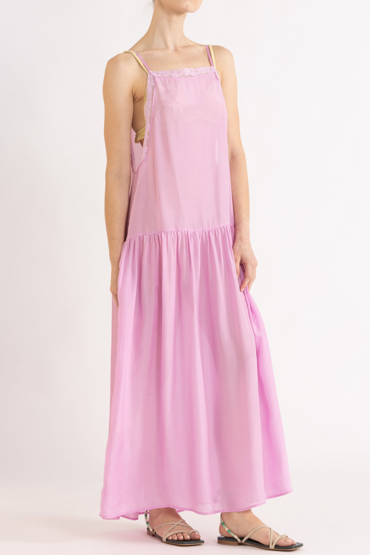 Eli Silk Habotai Dress