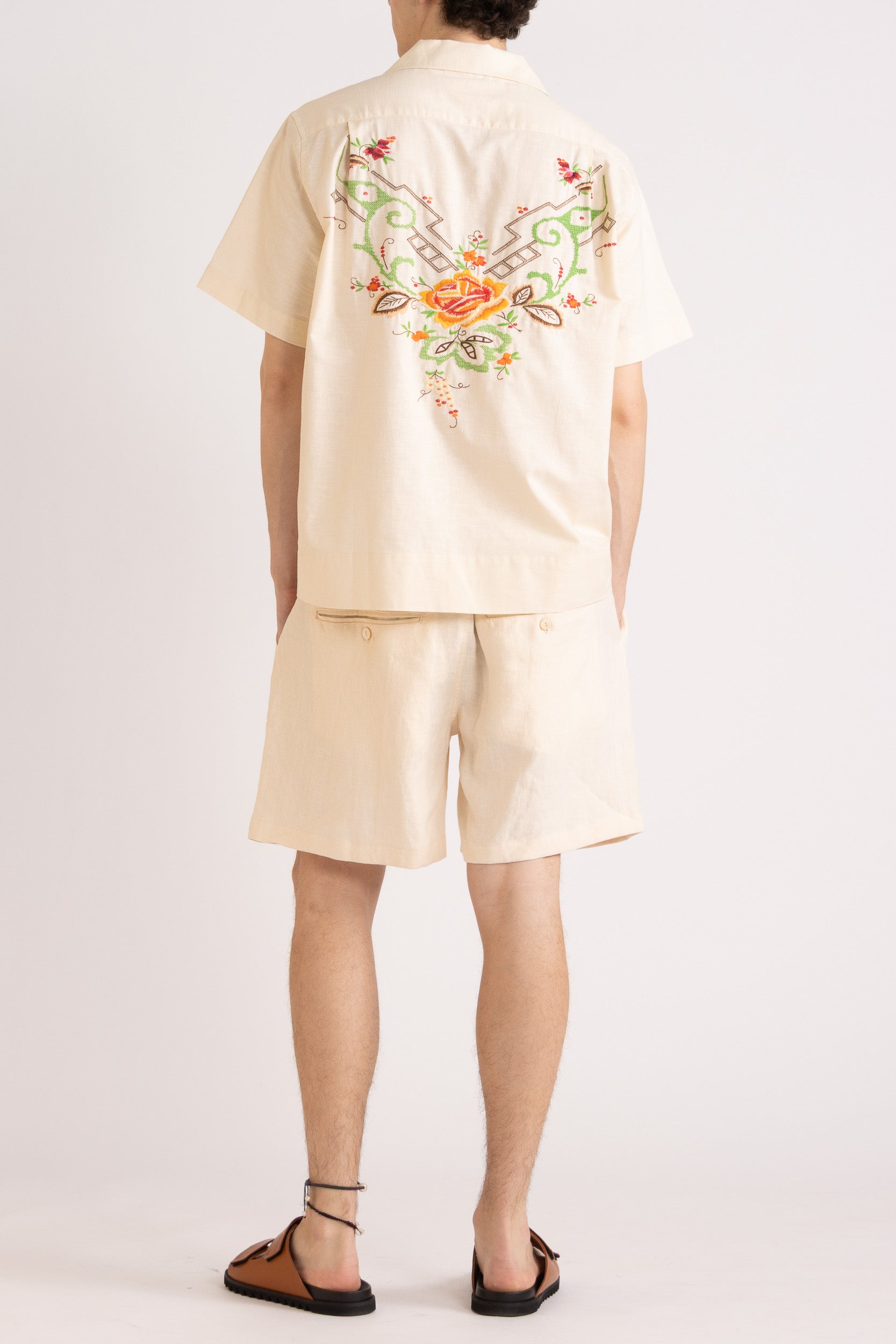 Toby Linen Drawstring Short