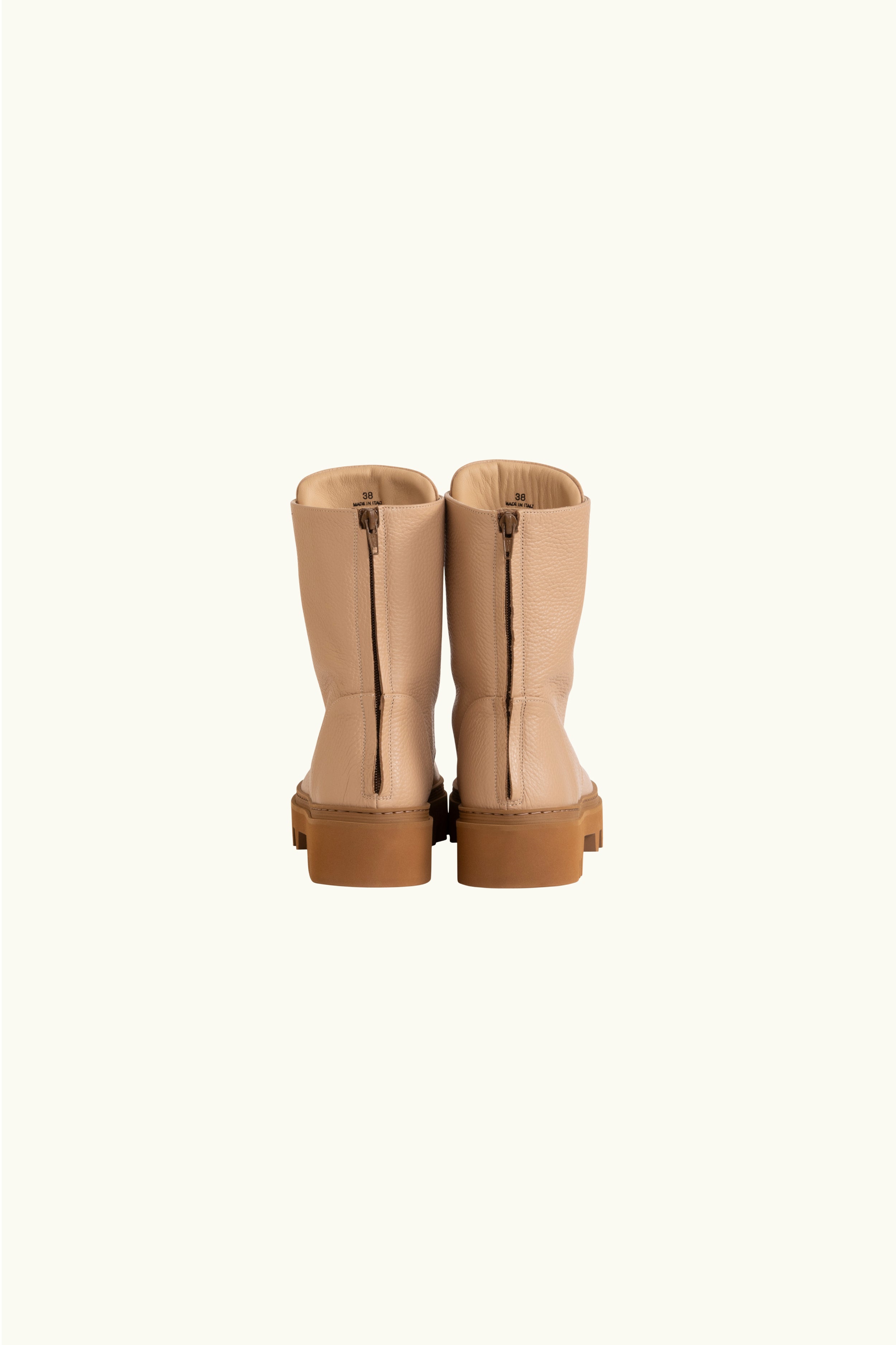 Fallon Leather Combat Boot