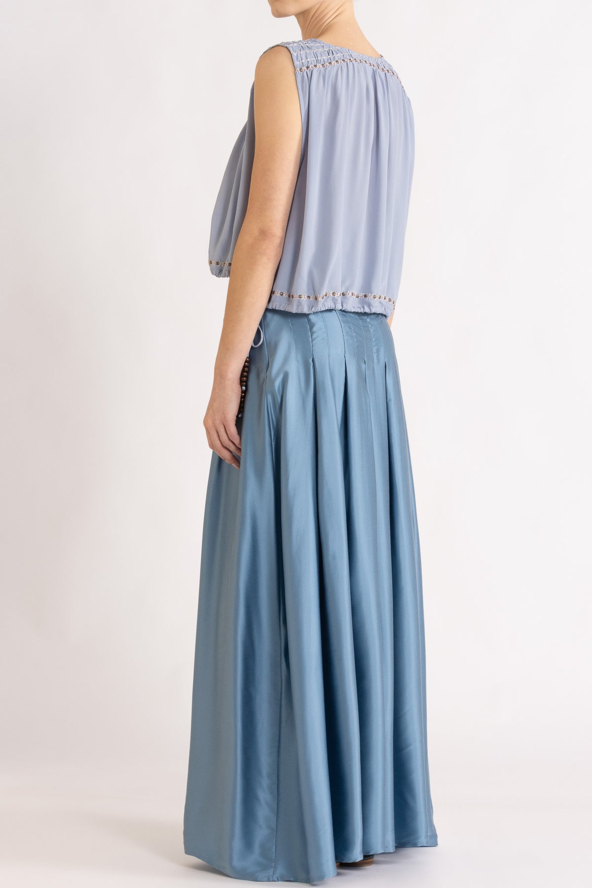 Essential Silk Maxi Skirt