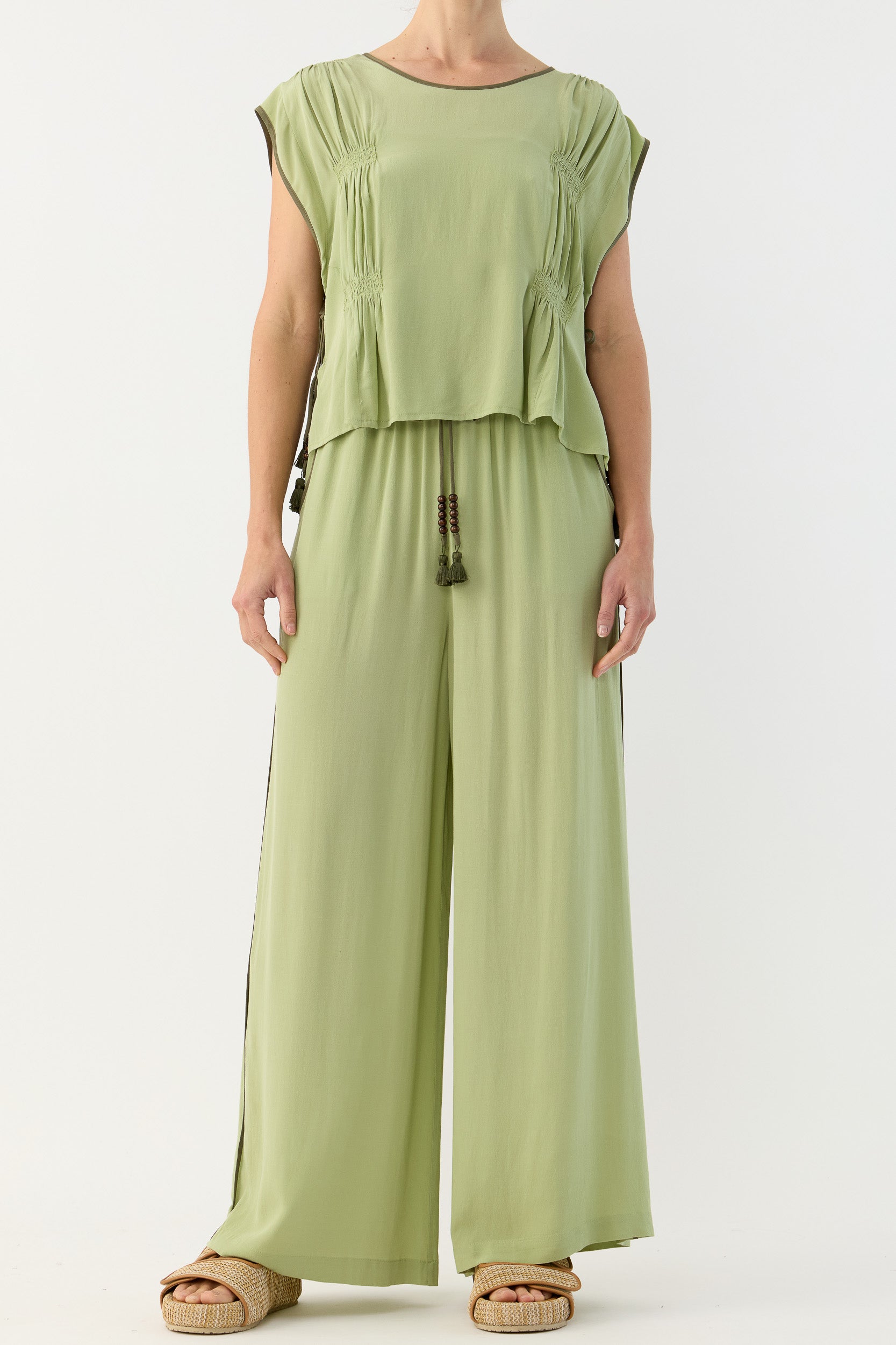 Marigold Gathered Top