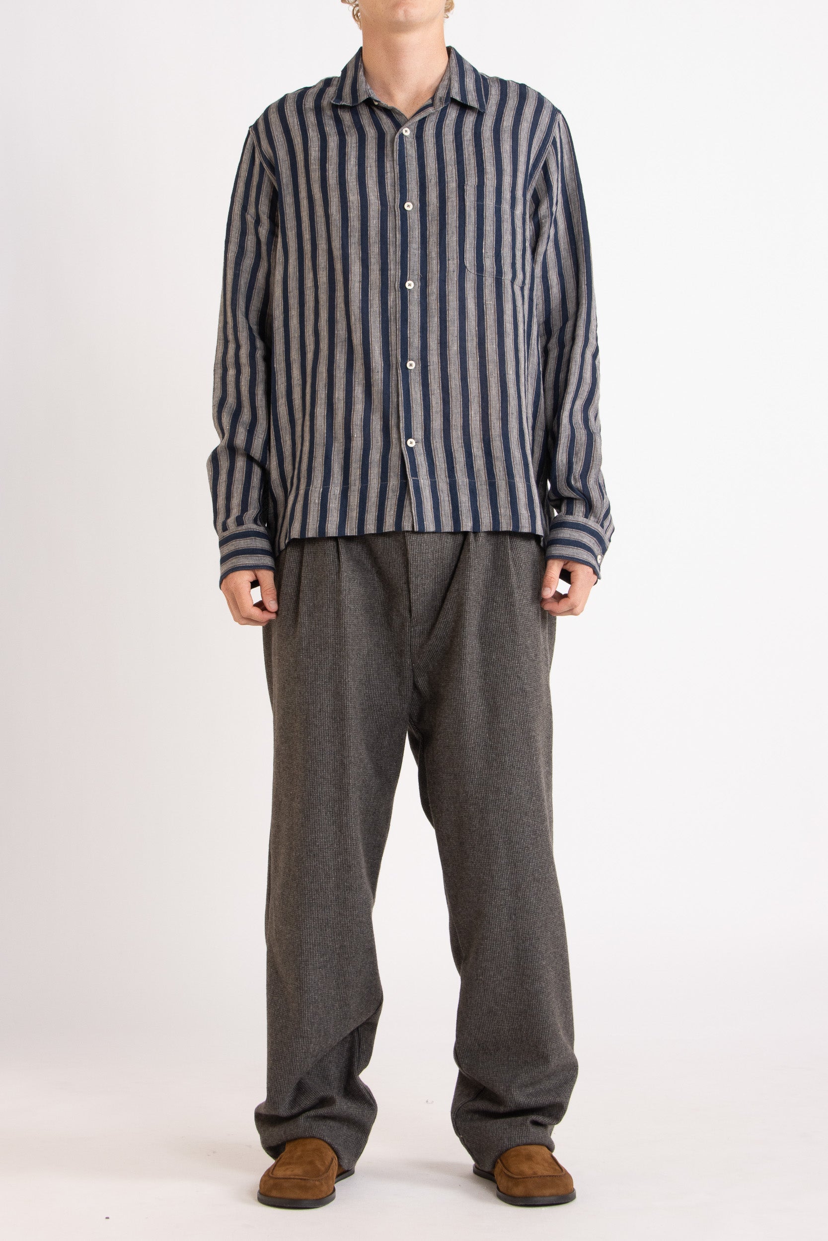 Kale Linen Shirt
