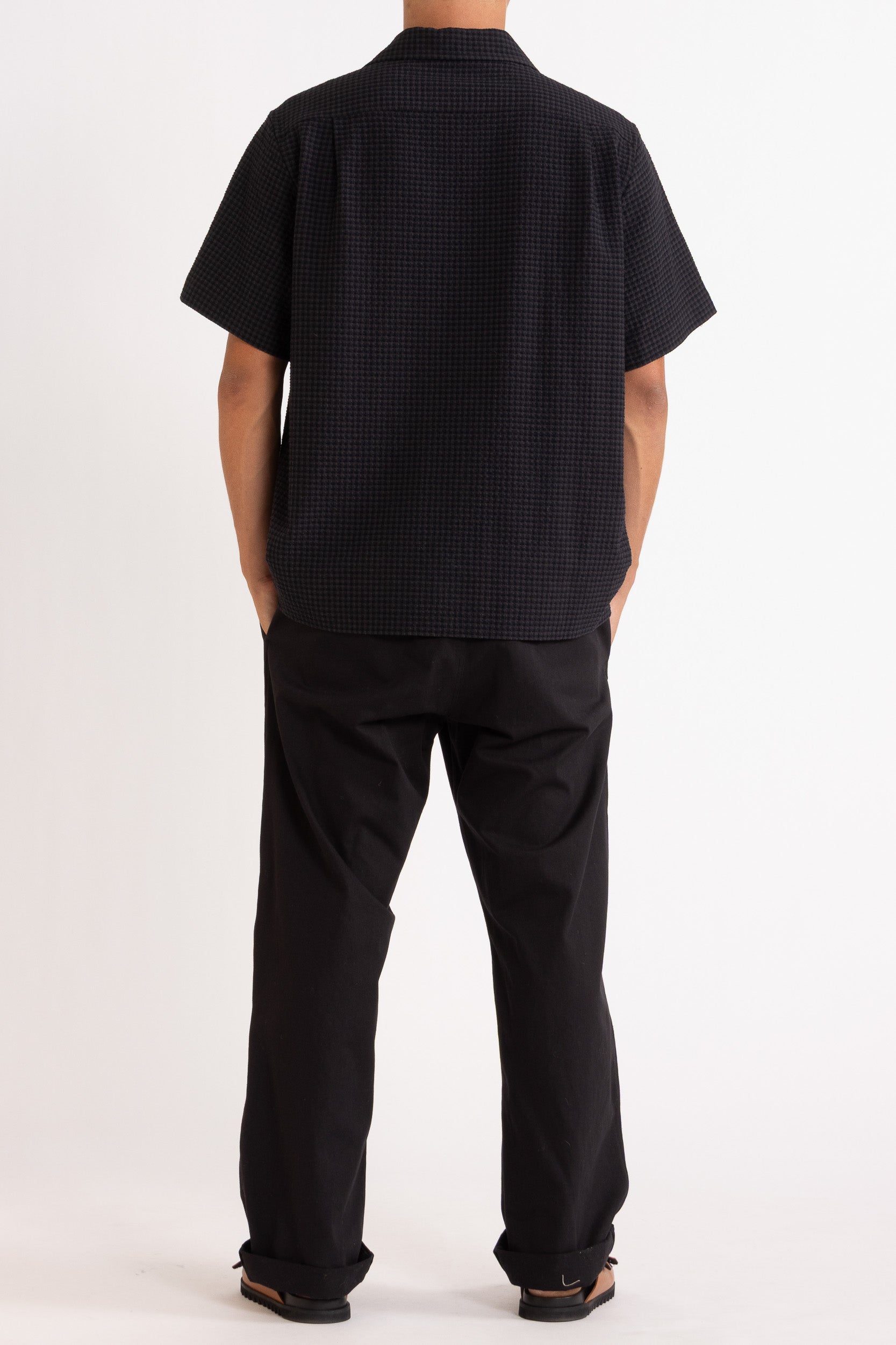 Braxton Cotton Straight Leg Pant