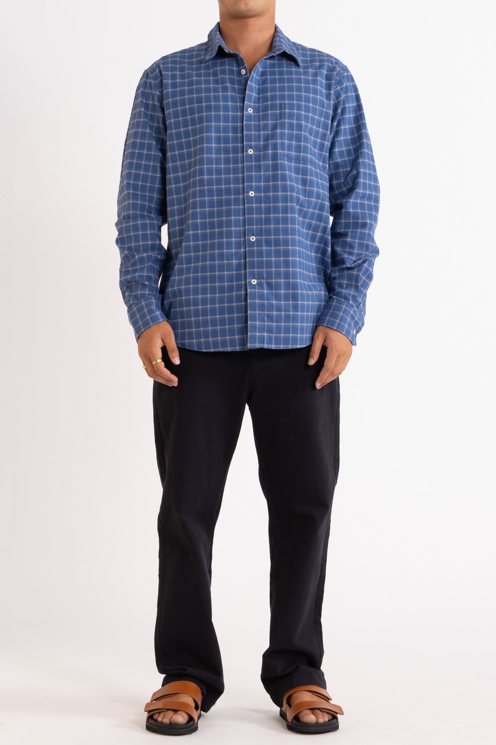 Weston Check Cotton Shirt