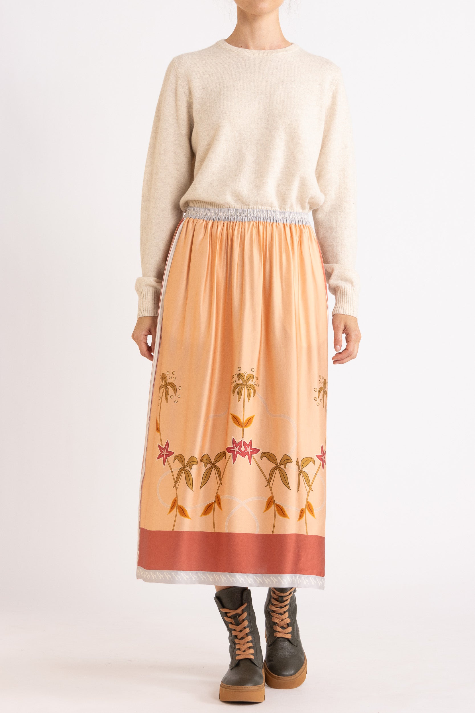 Honey Print Skirt