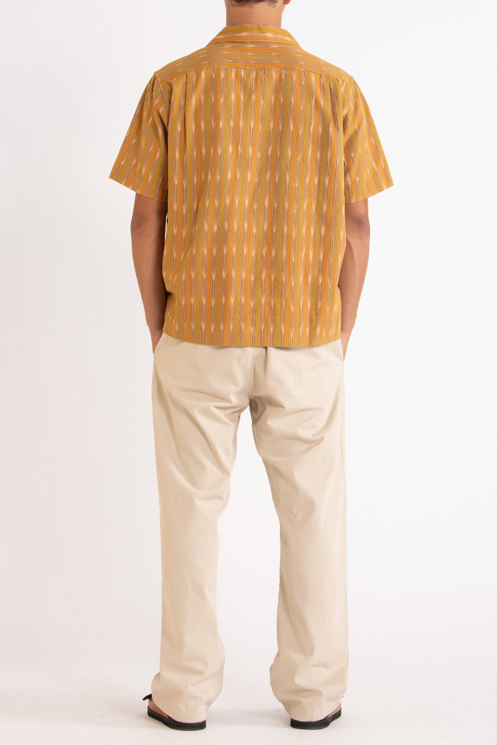 Braxton Cotton Straight Leg Pant