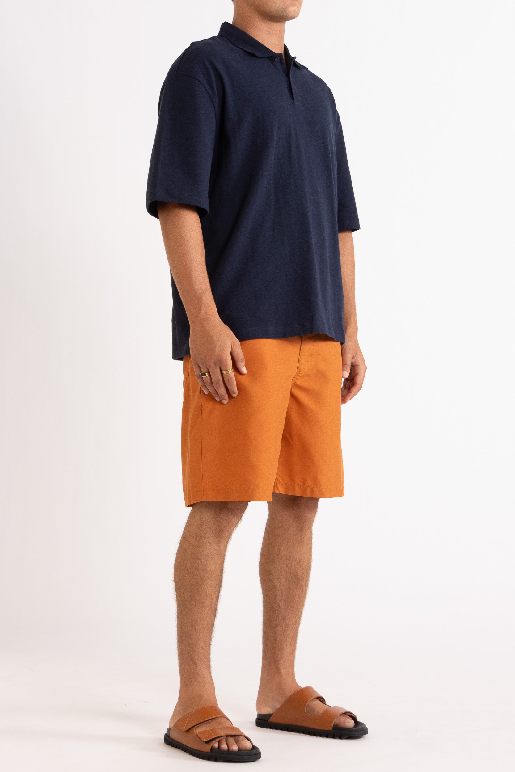 Kyoto Cotton Piquet Oversized Polo