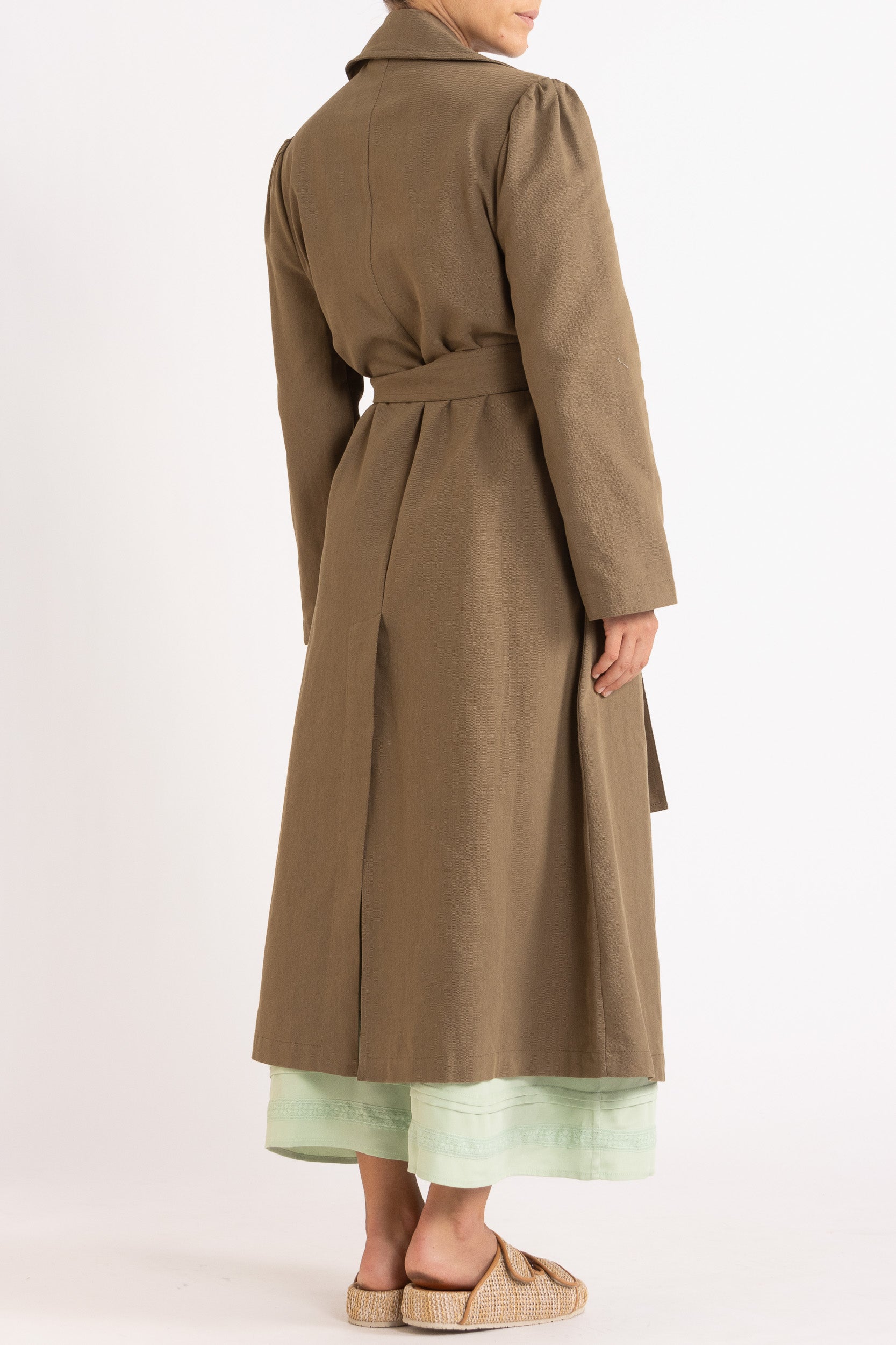 Monika Tencel-Cotton Trench