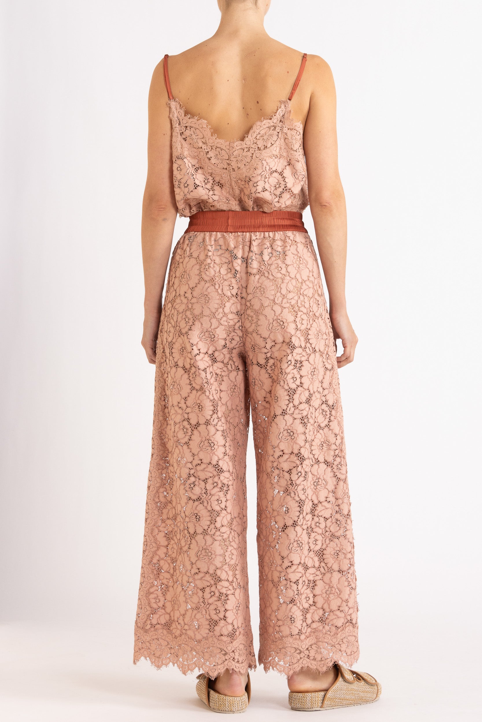 Tilly Wide Leg Lace Pant