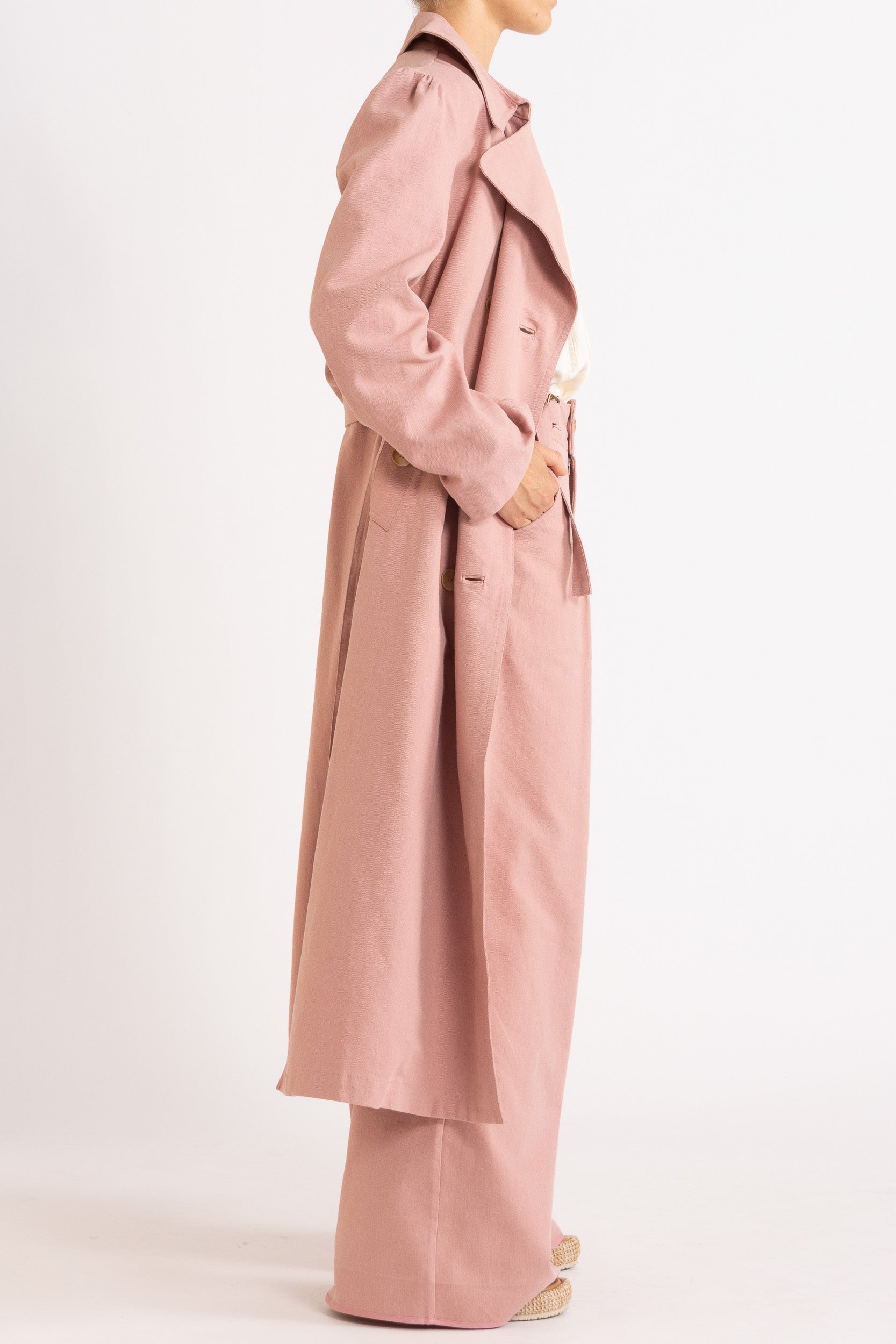Monika Tencel-Cotton Trench
