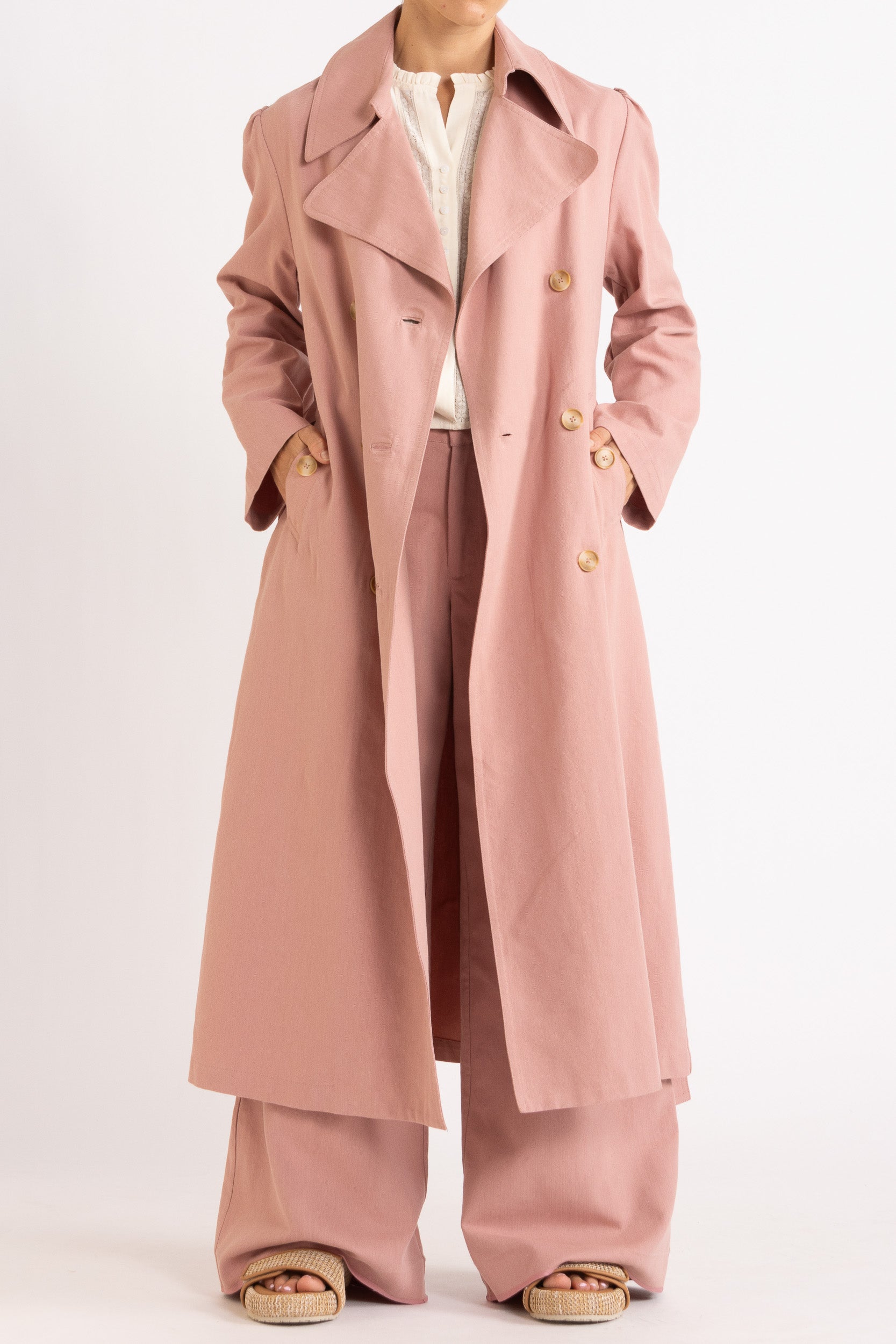 Monika Tencel-Cotton Trench