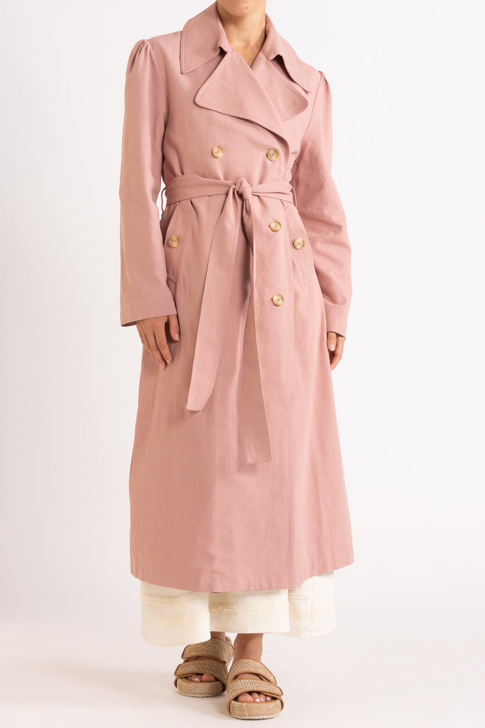 Monika Tencel-Cotton Trench
