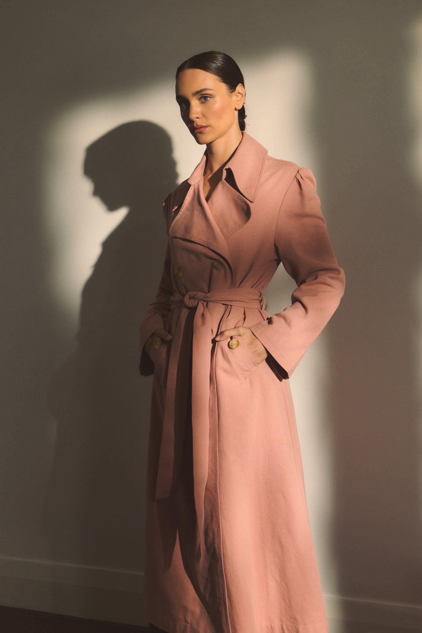 Monika Tencel-Cotton Trench