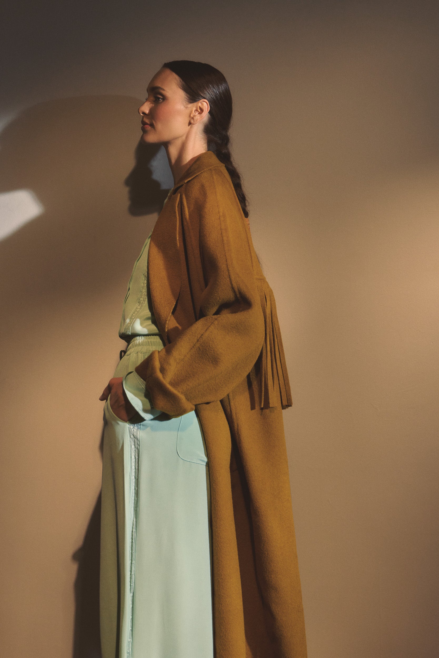 Albrey Silk Crepe Pant