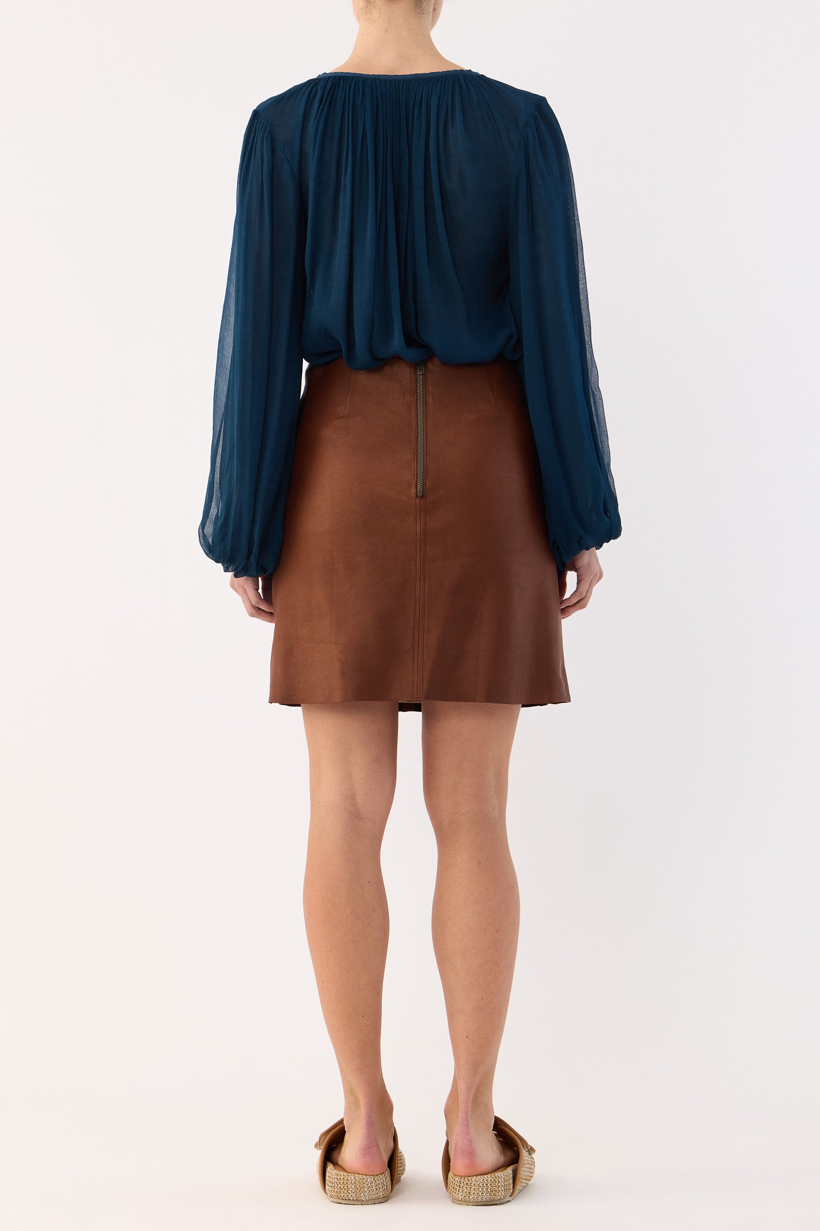 Frankie Leather Skirt