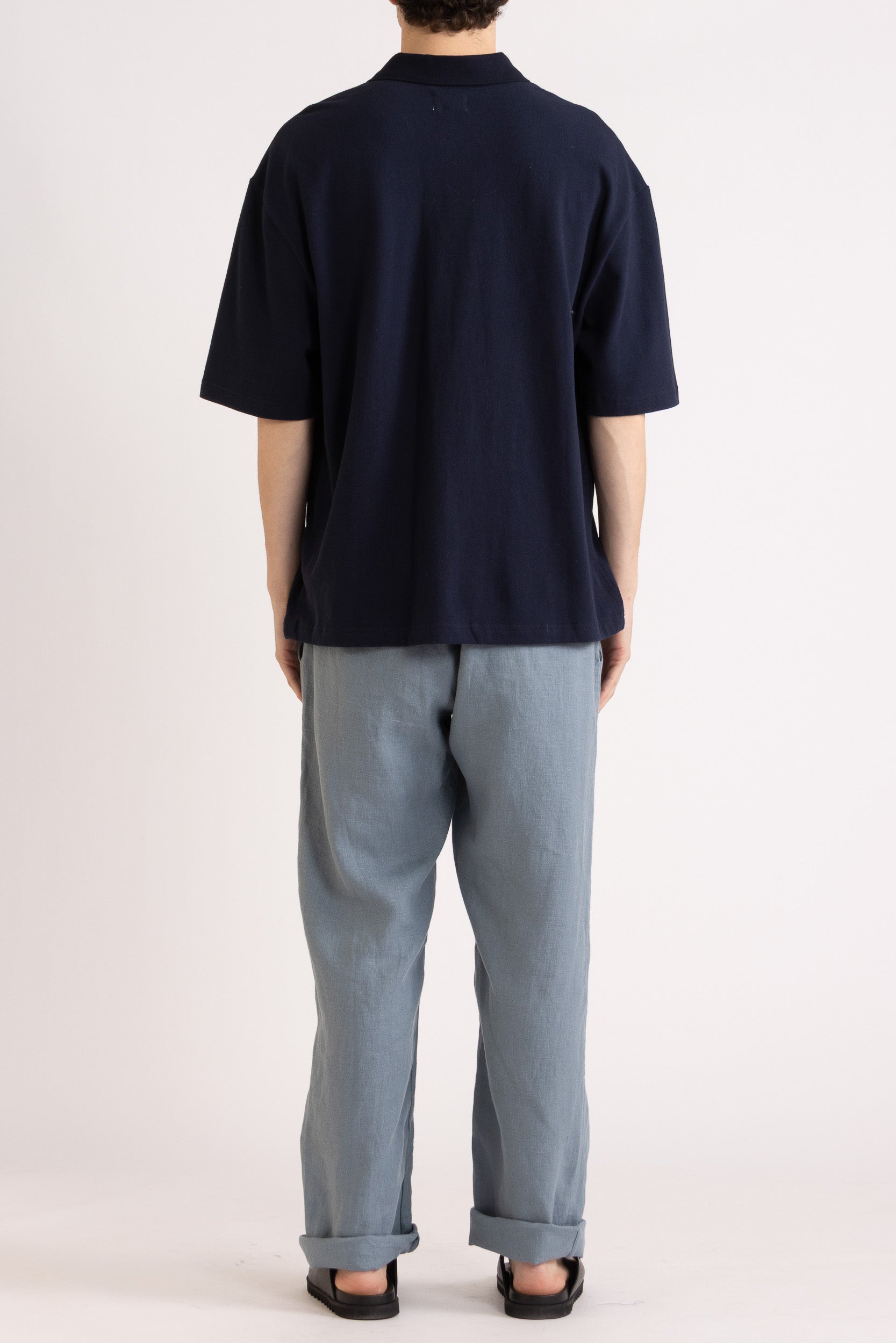 Kyoto Cotton Piquet Oversized Polo