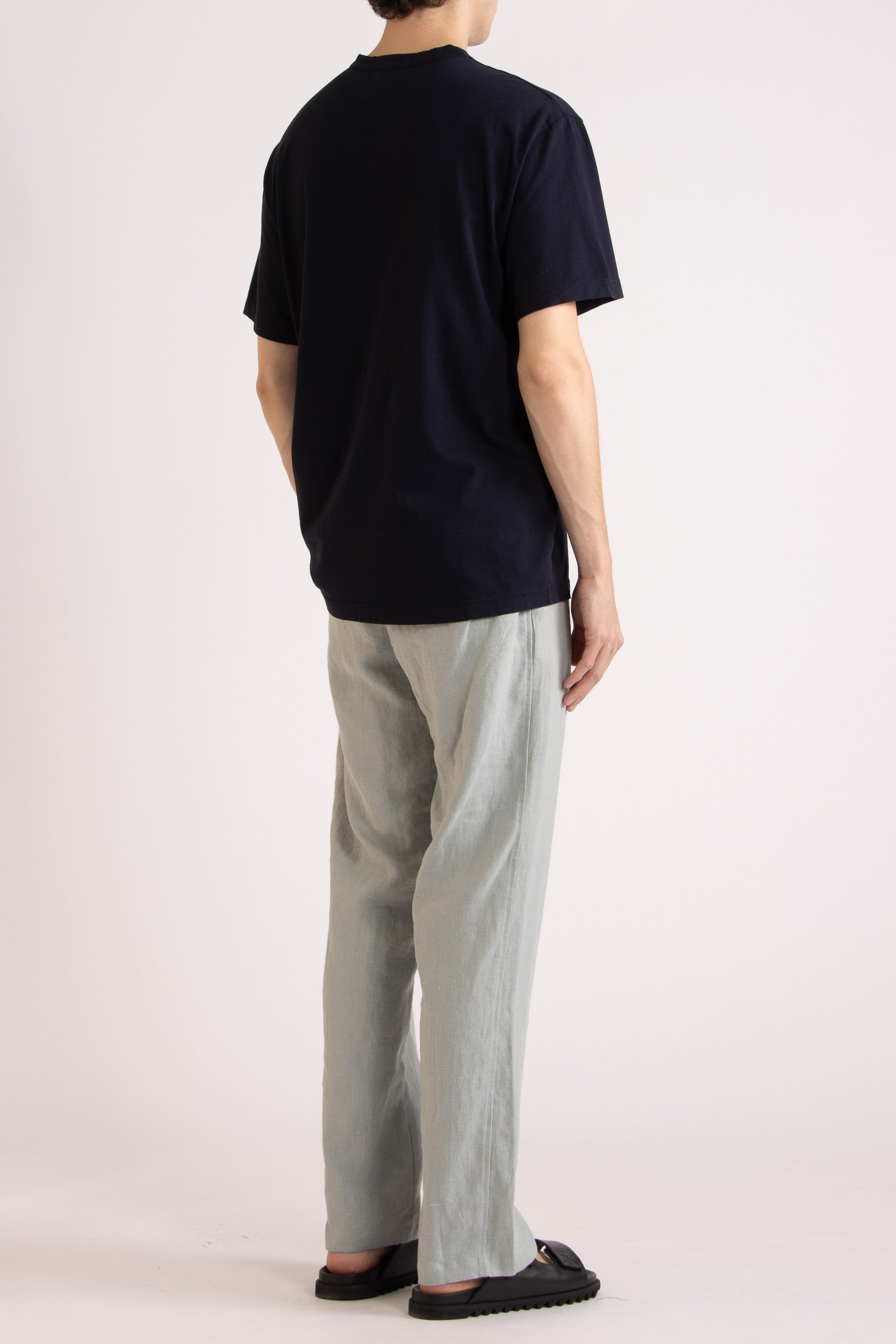 Toby Linen Drawstring Pant