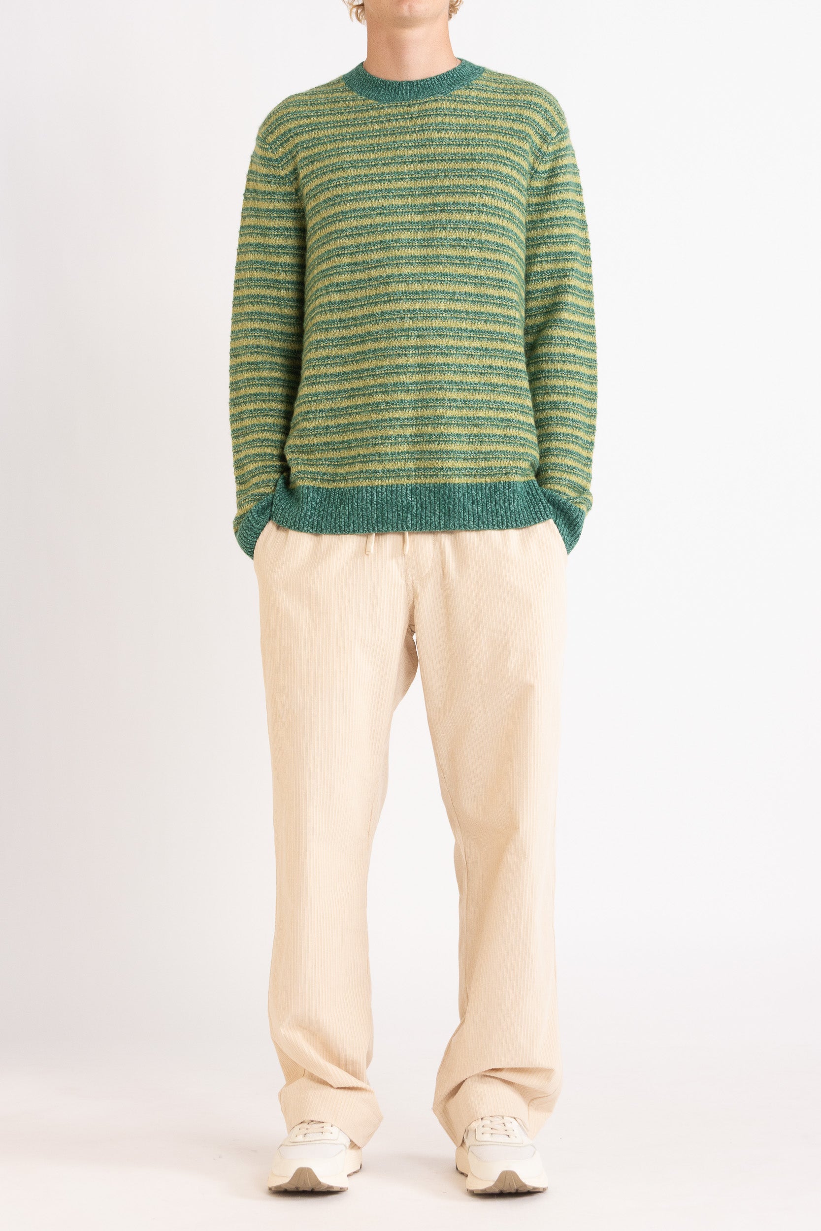 Orson Wool-Blend Crew Knit Sweater