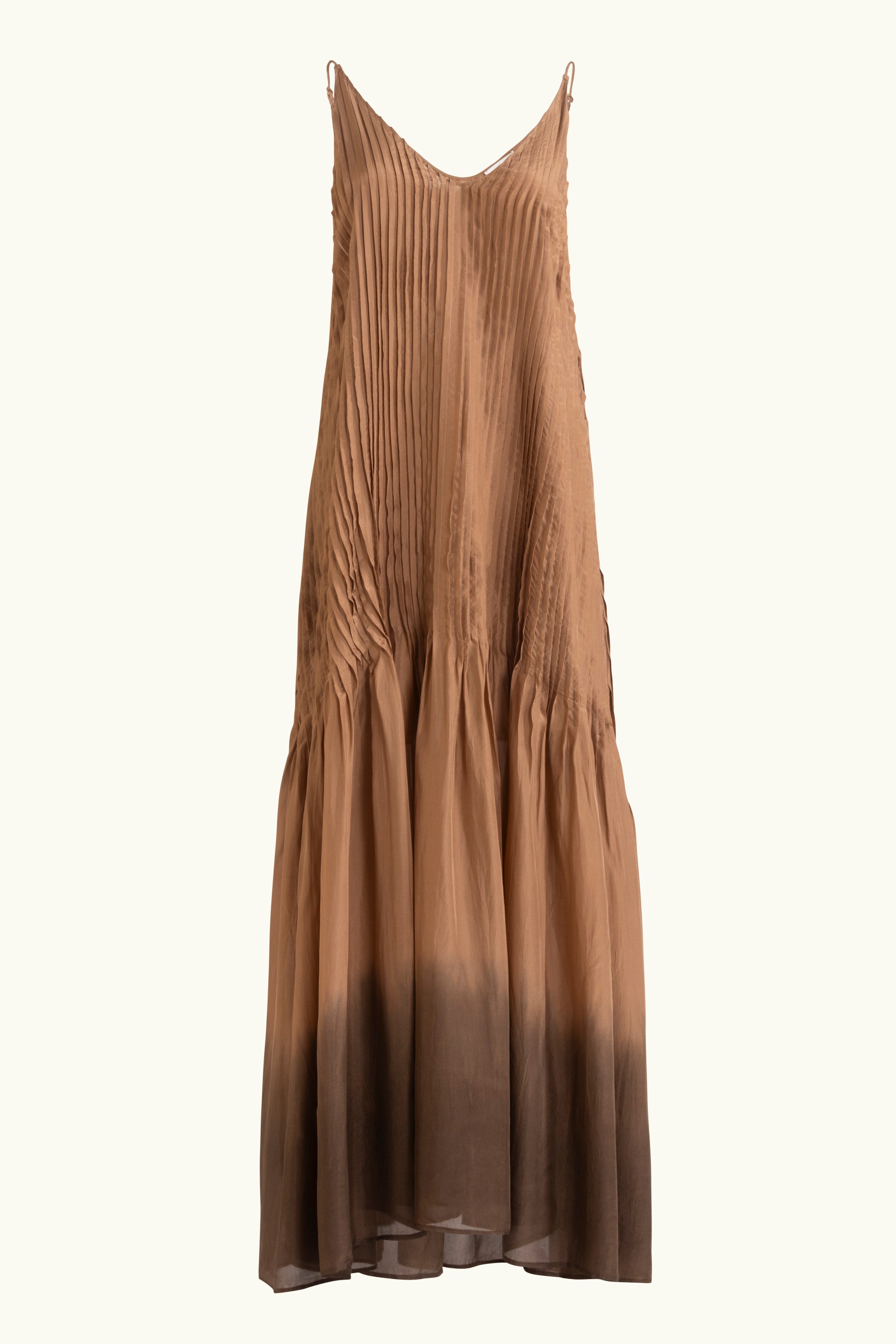Ottavia Silk Dip-Dye Cami Maxi Dress