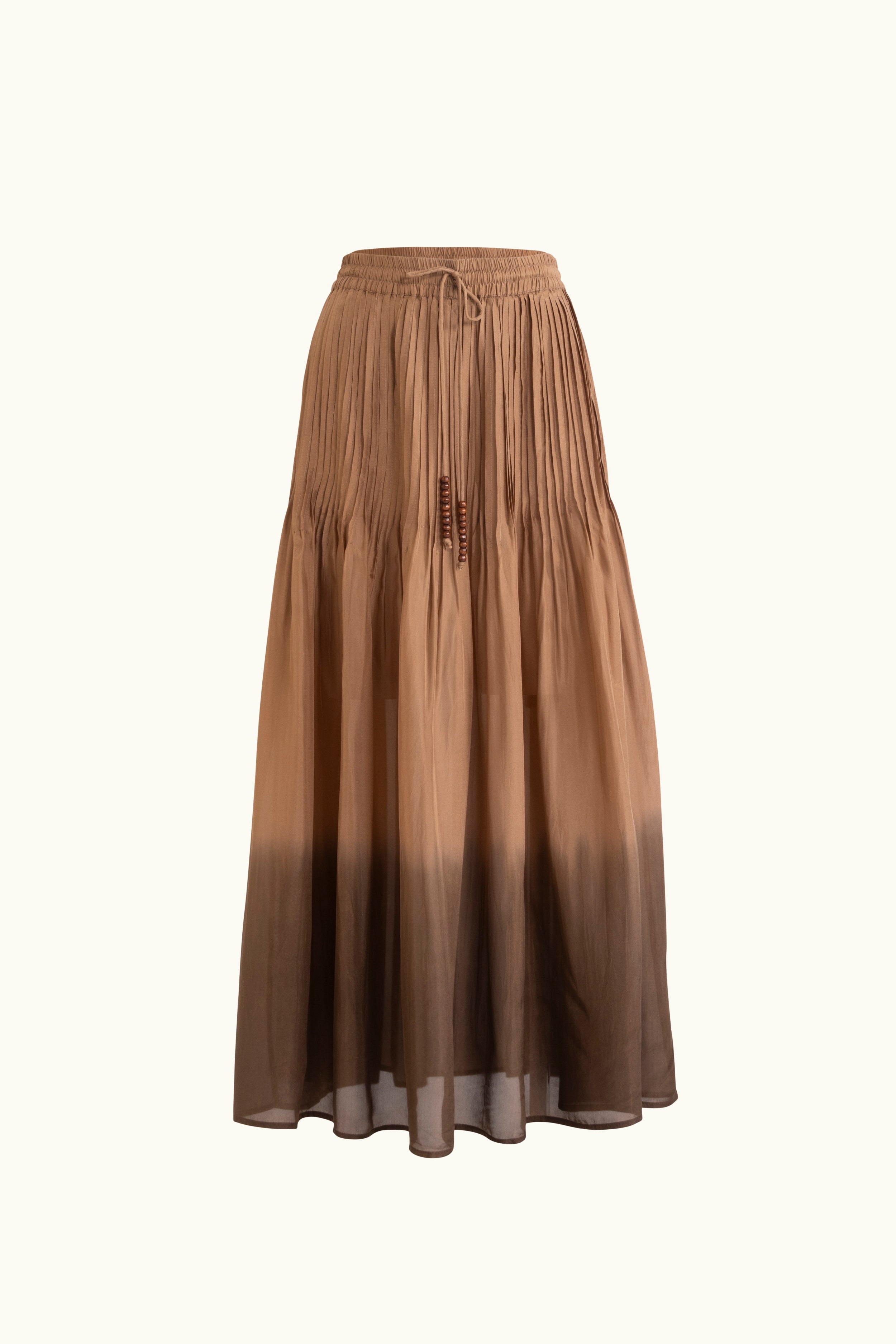Ottavia Silk Dip-Dye Skirt