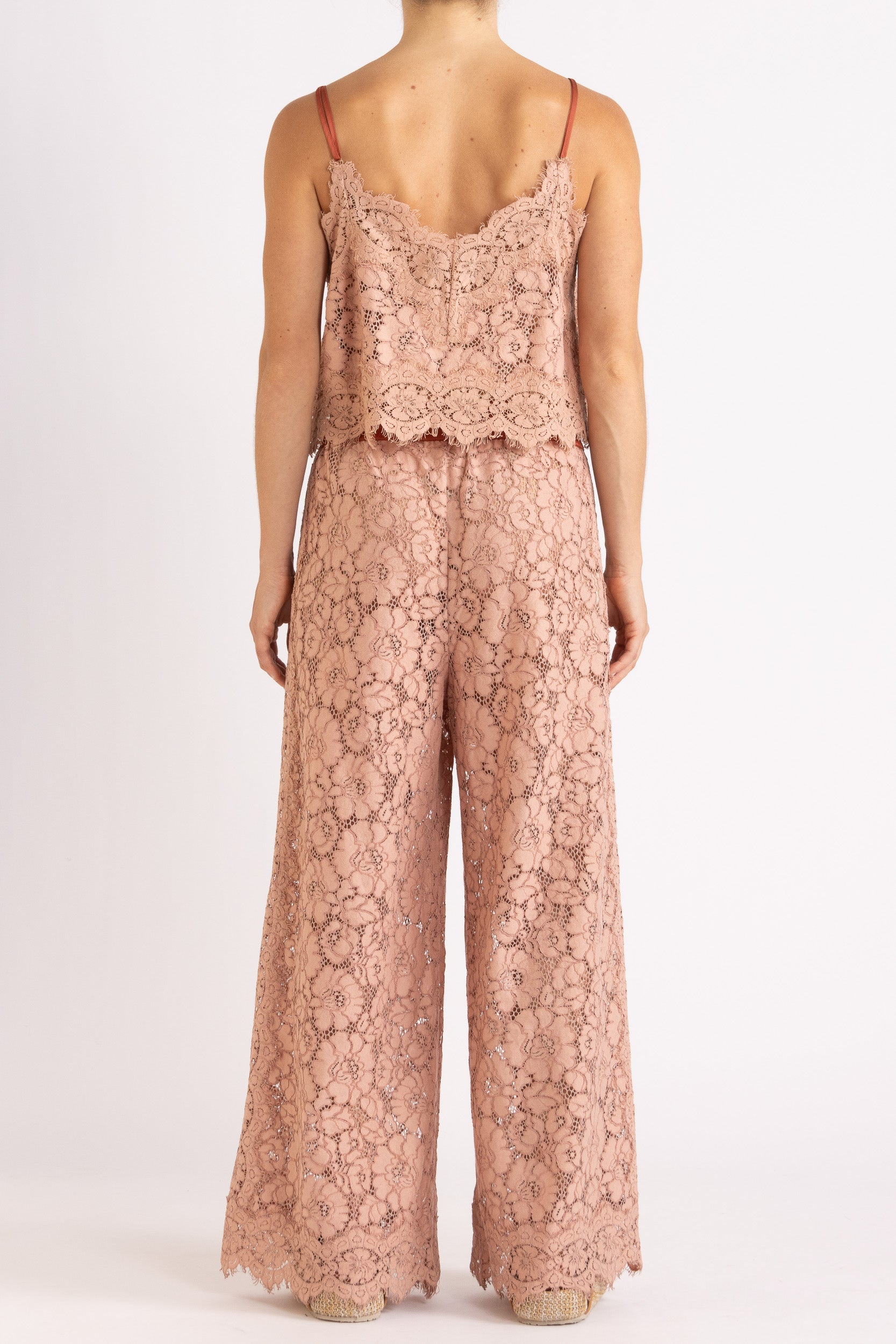 Tilly V Neck Lace Cami