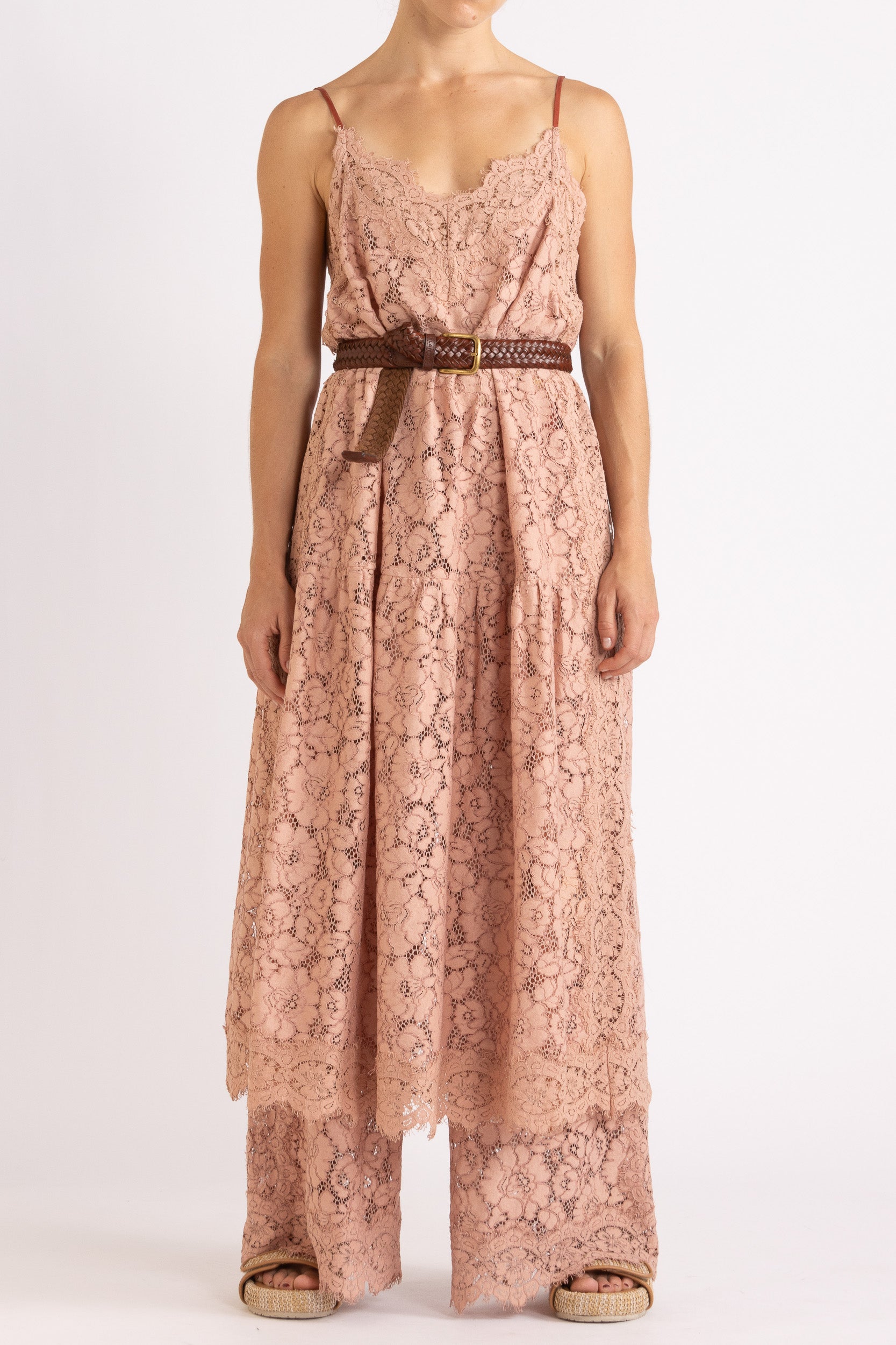 Tilly Wide Leg Lace Pant