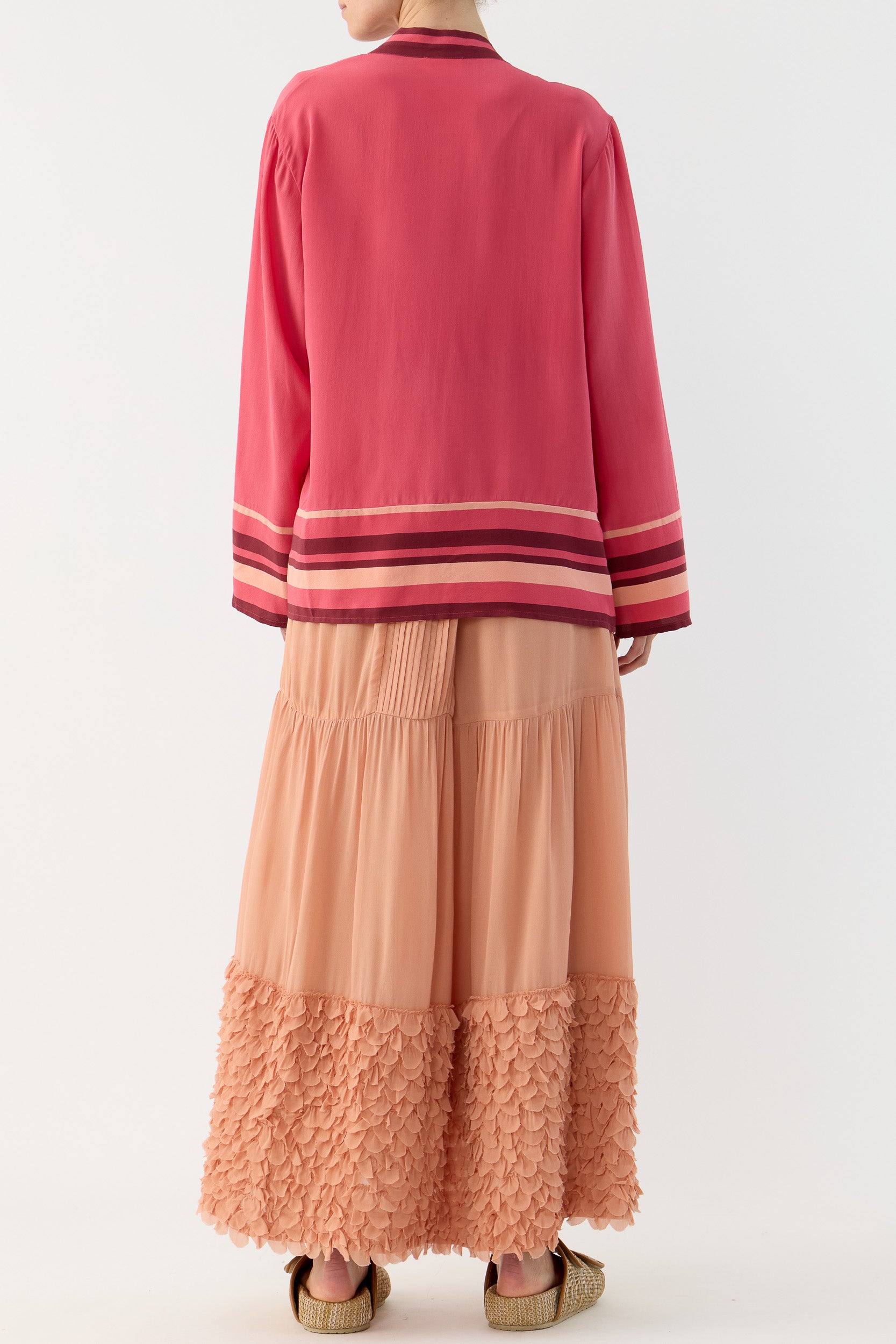 Lilia Silk Crepe de Chine Jacket