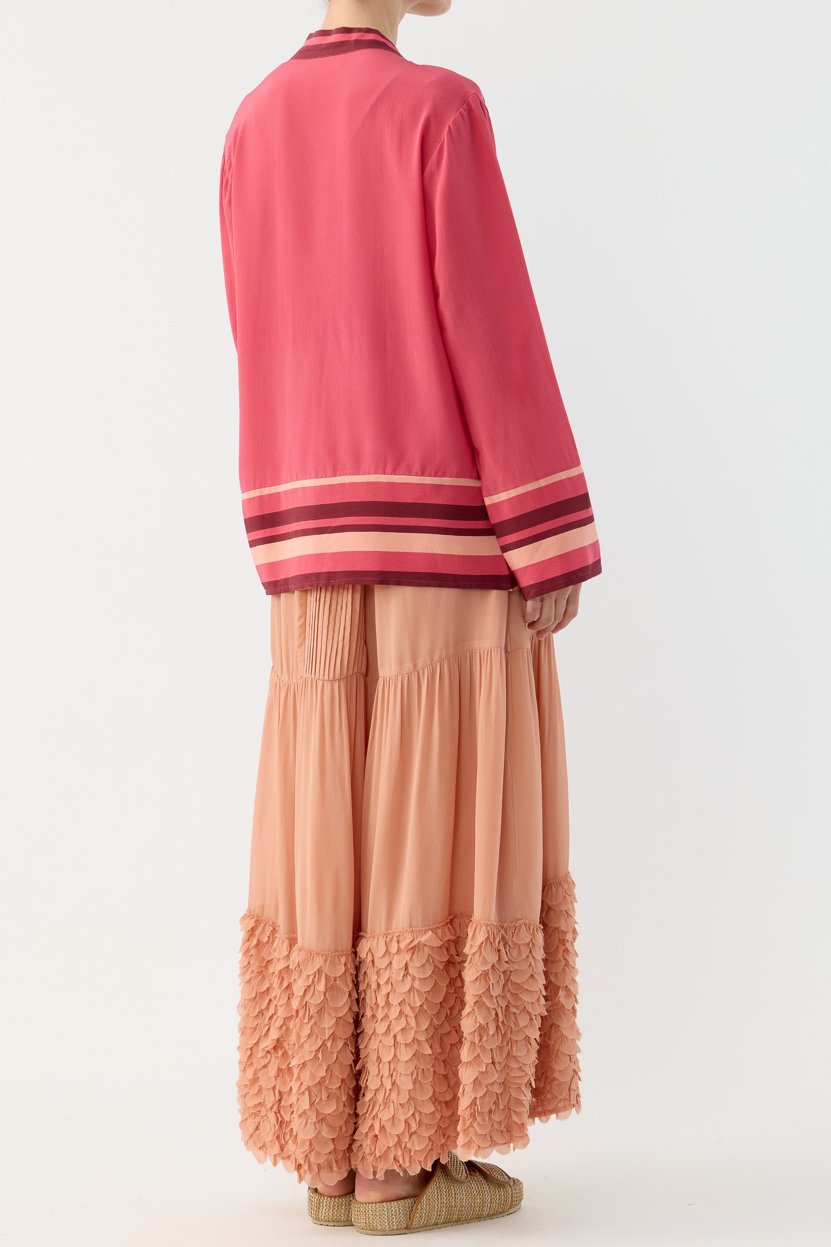 Lilia Silk Crepe de Chine Jacket