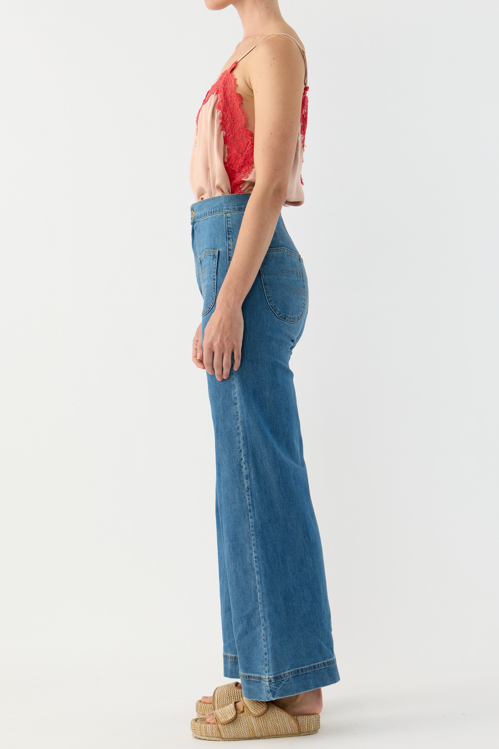 Brodie Silk & Lace Cami
