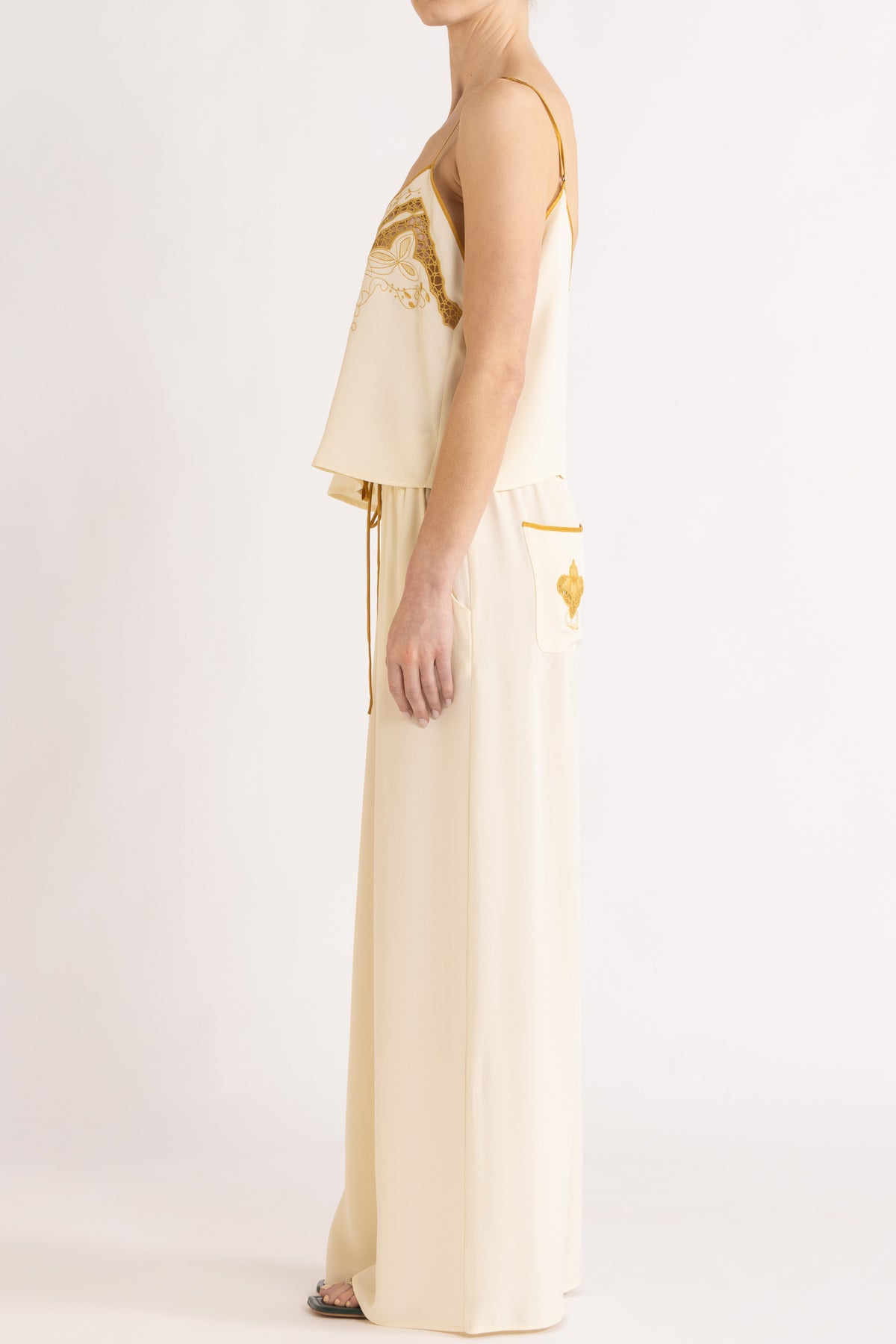 Lina Silk Crepe Cami