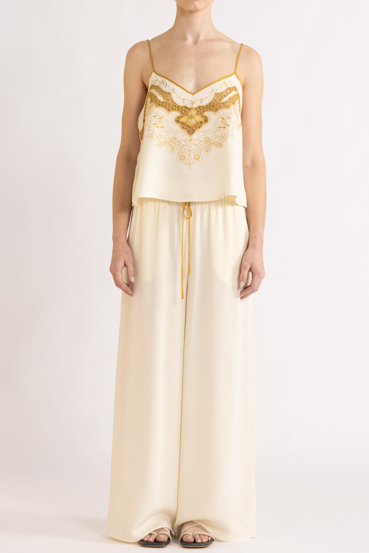 Lina Silk Crepe Cami