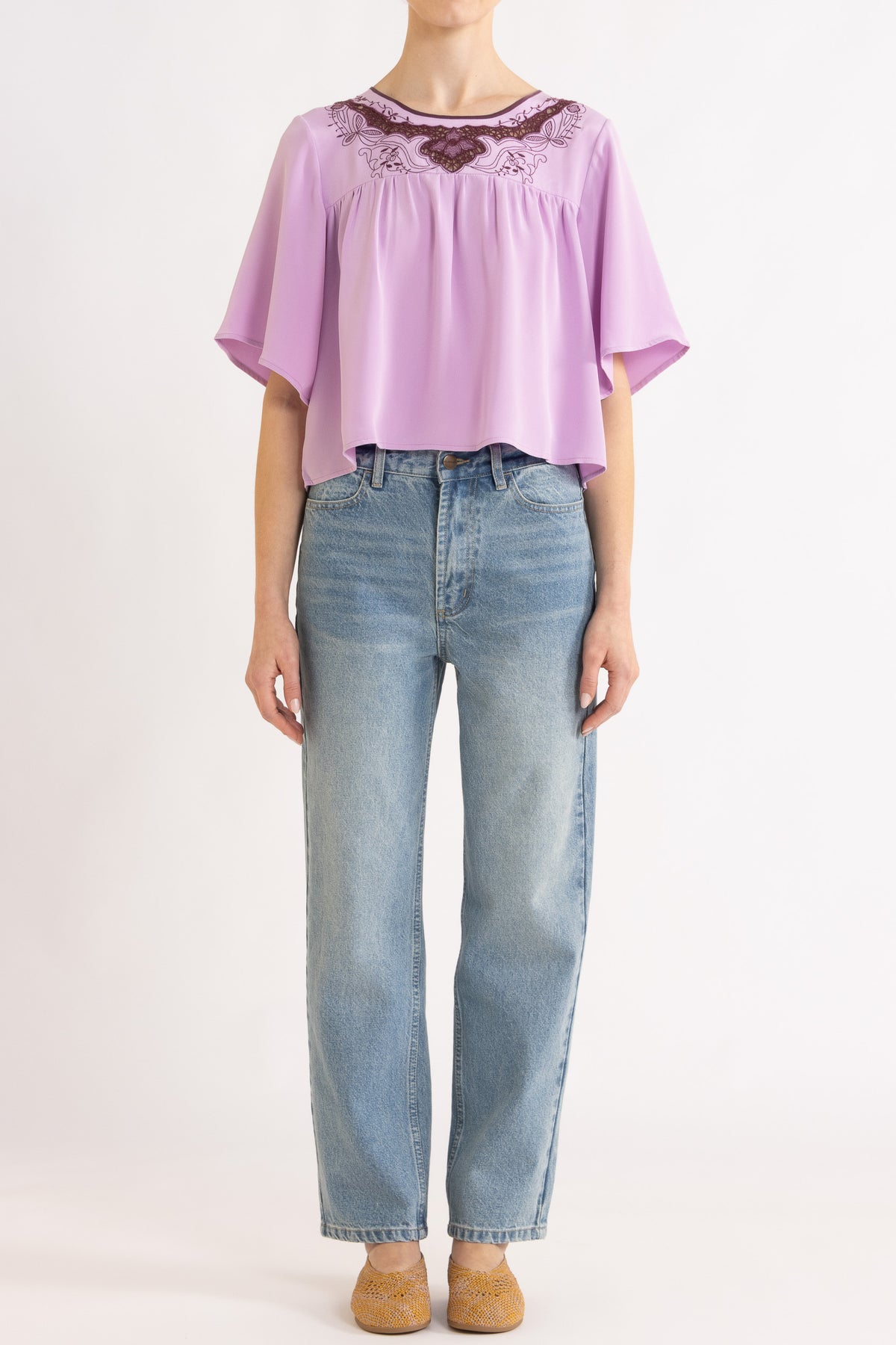 Cosette Straight Leg Denim Jean