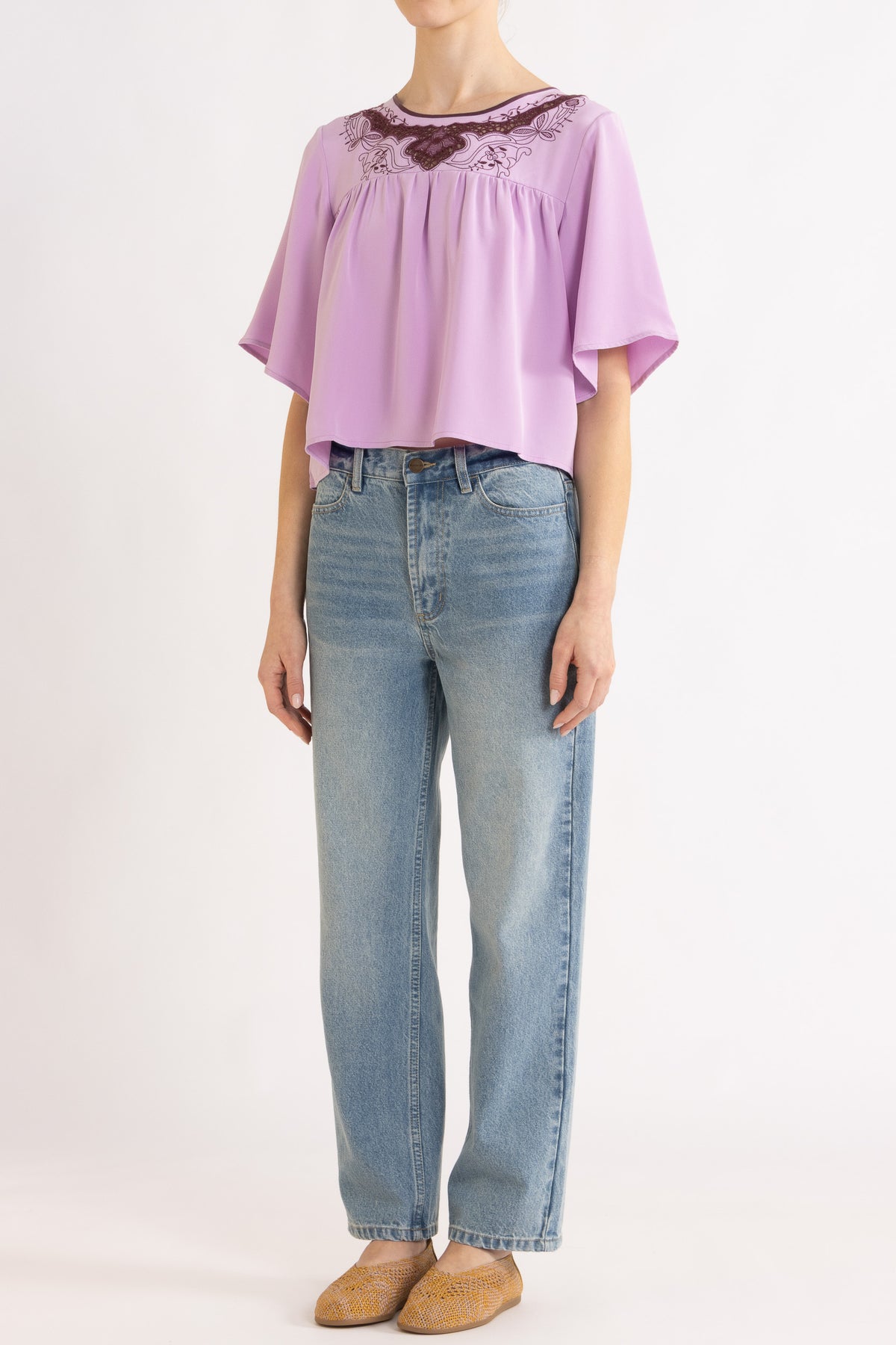 Cosette Straight Leg Denim Jean