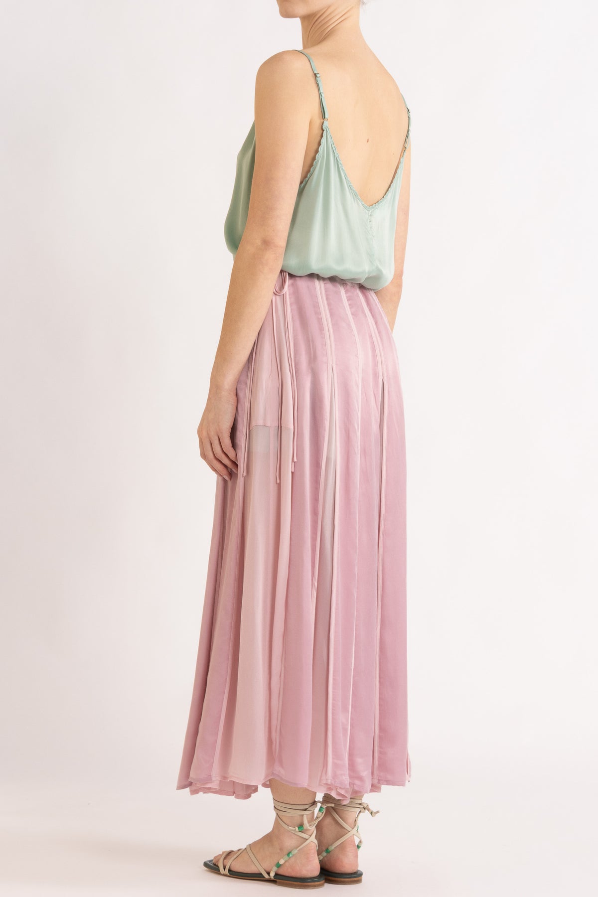 Marli Cupro Satin Playsuit