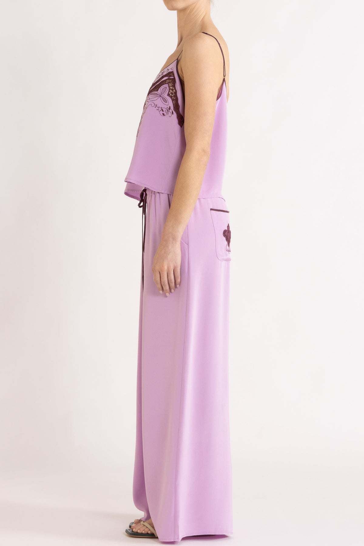 Lina Silk Crepe Cami