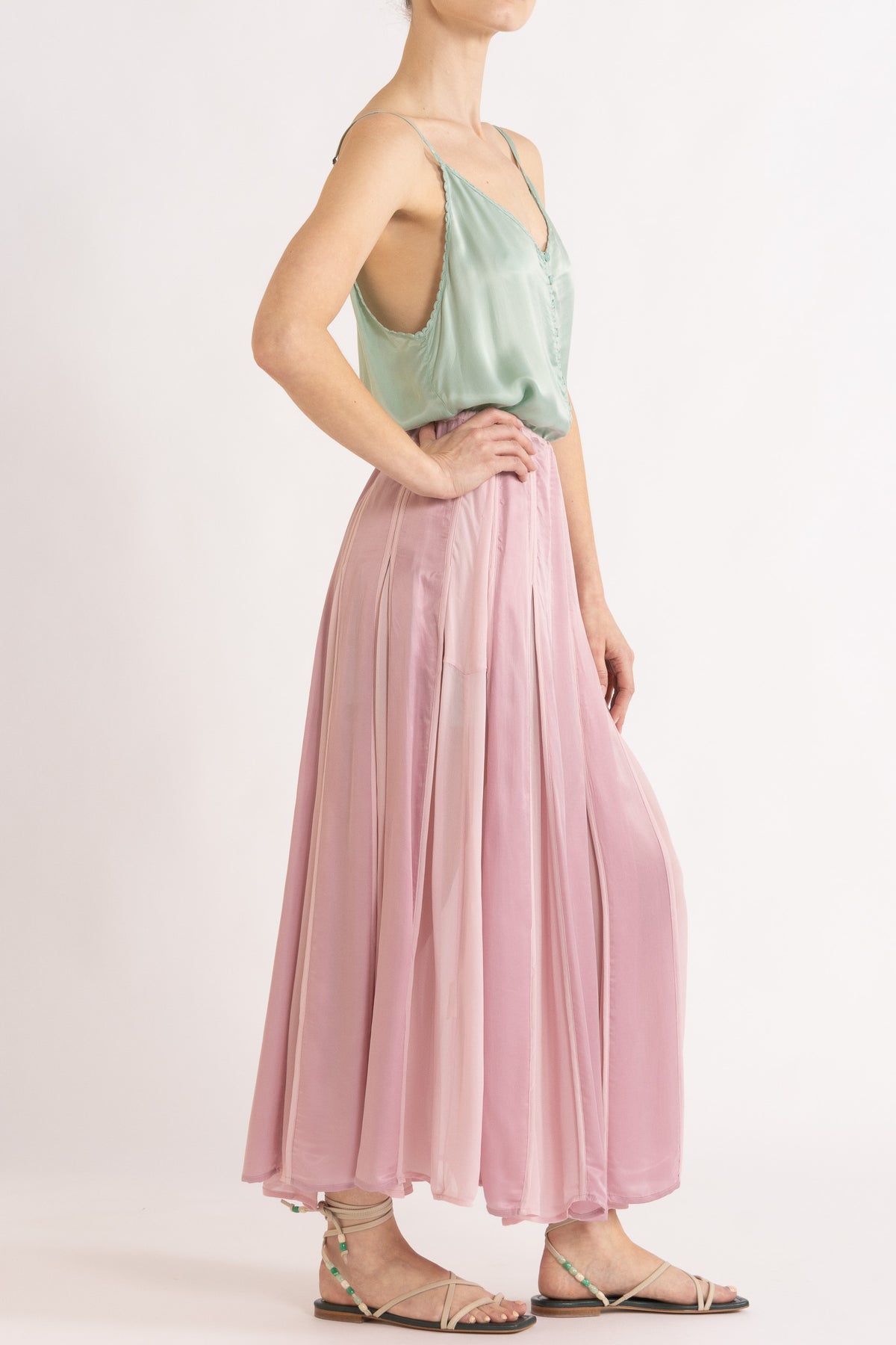 Marli Cupro Satin Playsuit
