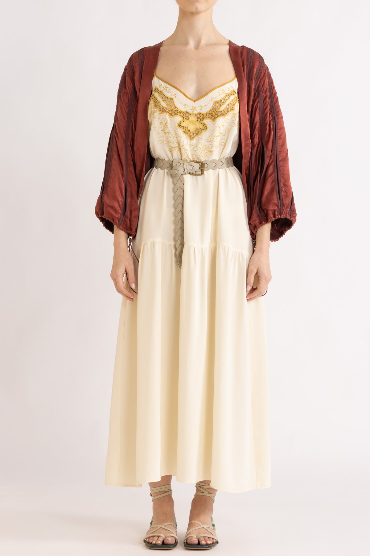Evara Box Pleat Jacket