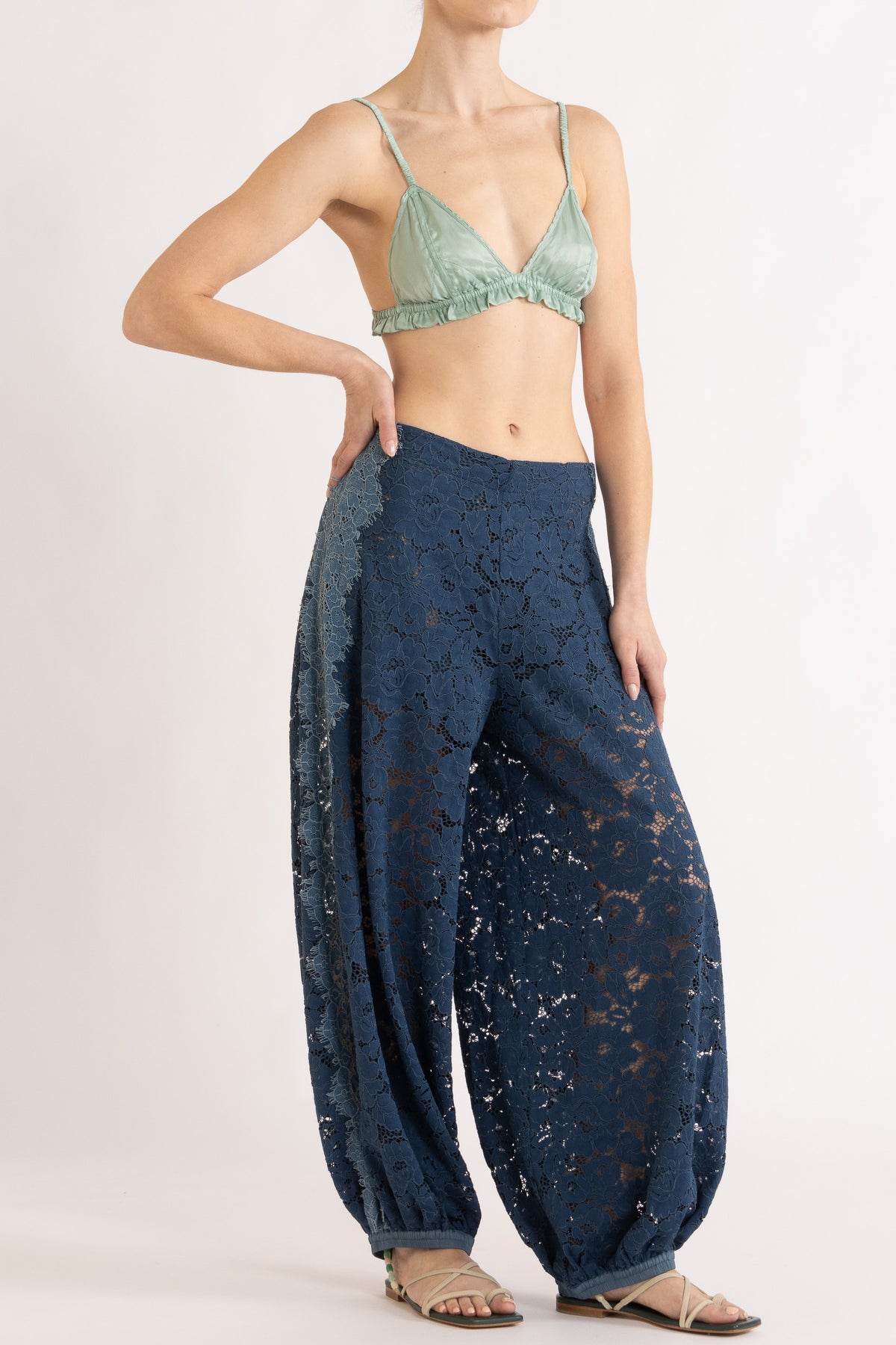 Marli Cupro Satin Bralette
